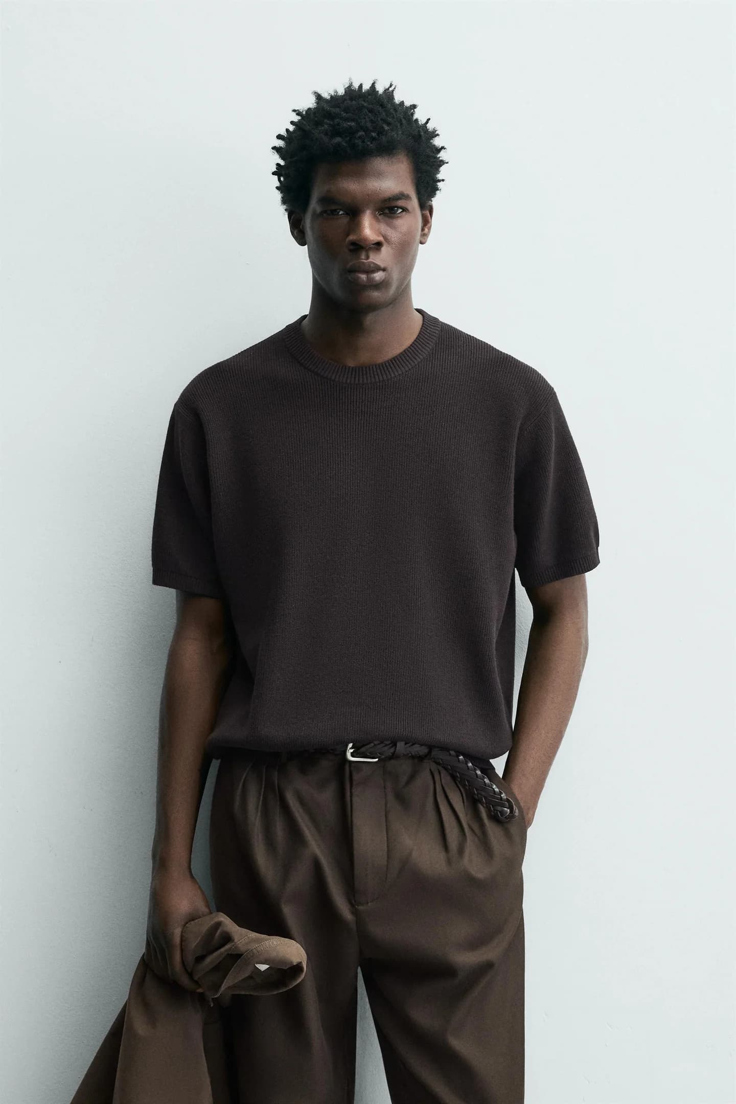 ТРИКОТАЖНАЯ ФУТБОЛКА ПЕРЛАТА - фото 3