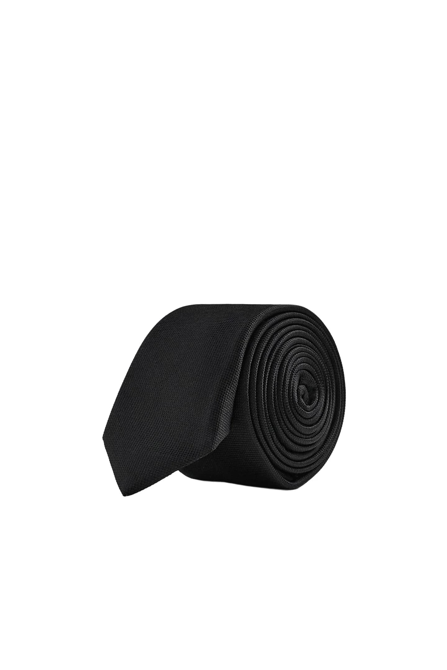 ТОНКИЙ ГАЛСТУК 100% ШЕЛК - фото 3