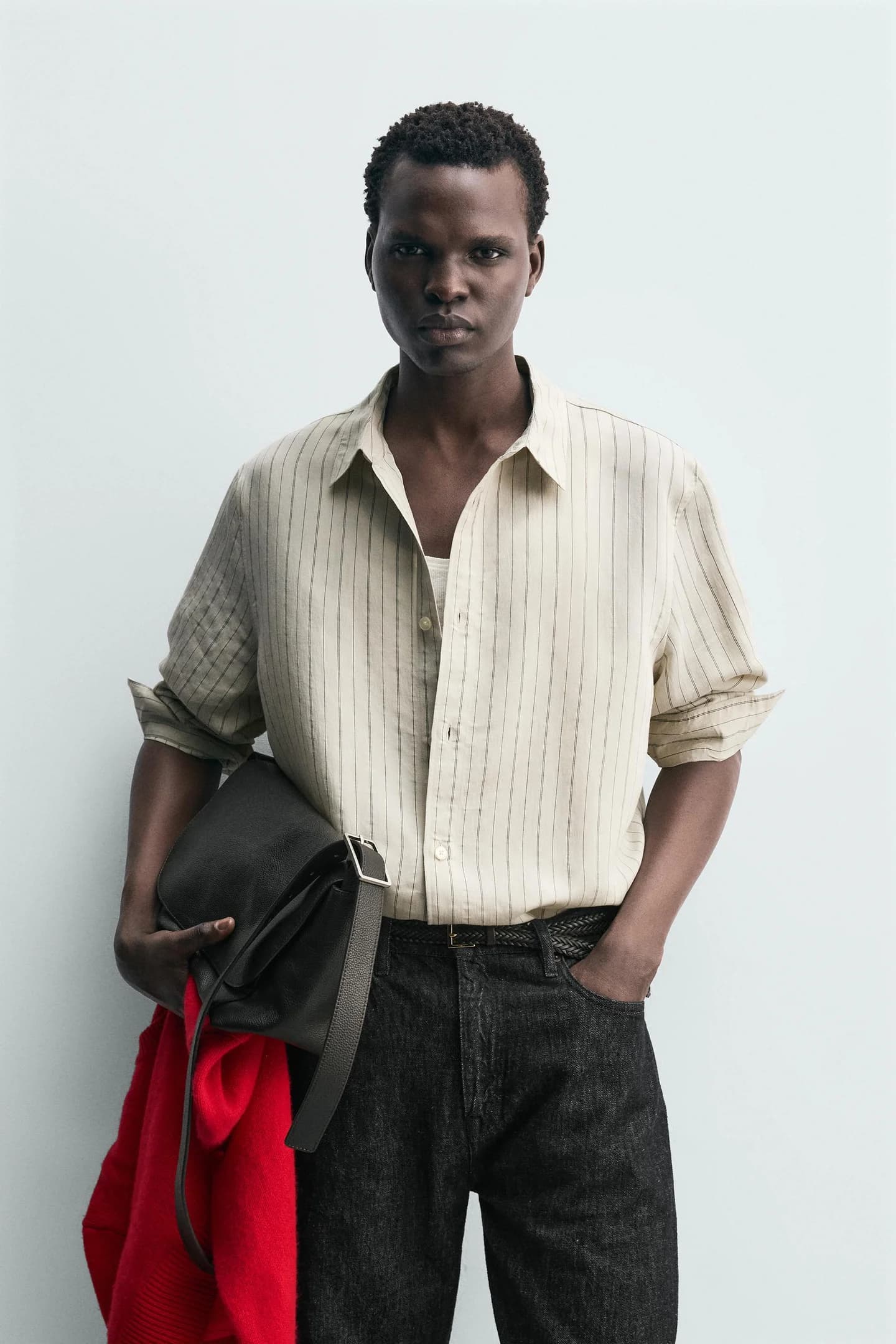 СВОБОДНАЯ ПОЛОСКА РУБАШКА