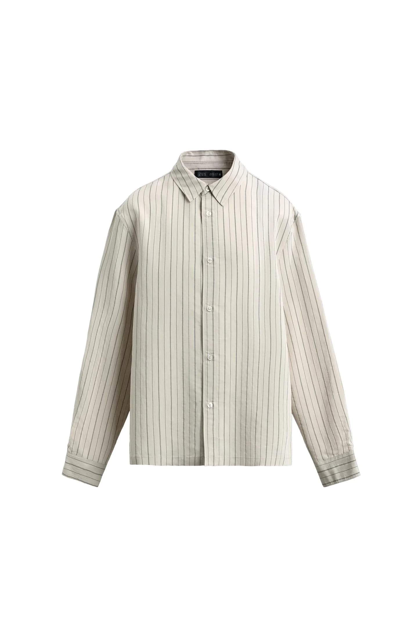 СВОБОДНАЯ ПОЛОСКА РУБАШКА - фото 3