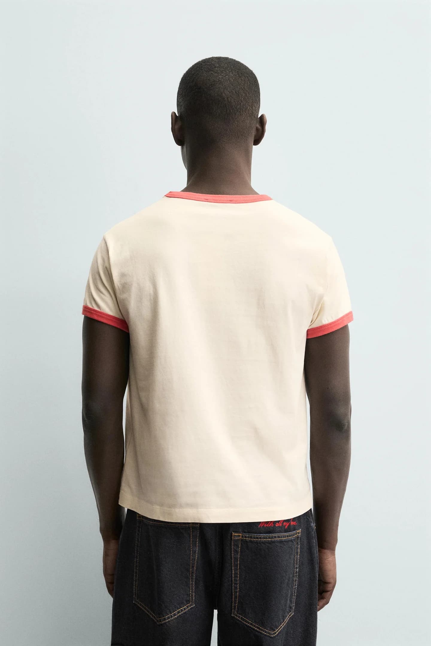 ФУТБОЛКА RIB С КОНТРАСТНЫМ СЕРДЦЕМ - фото 2