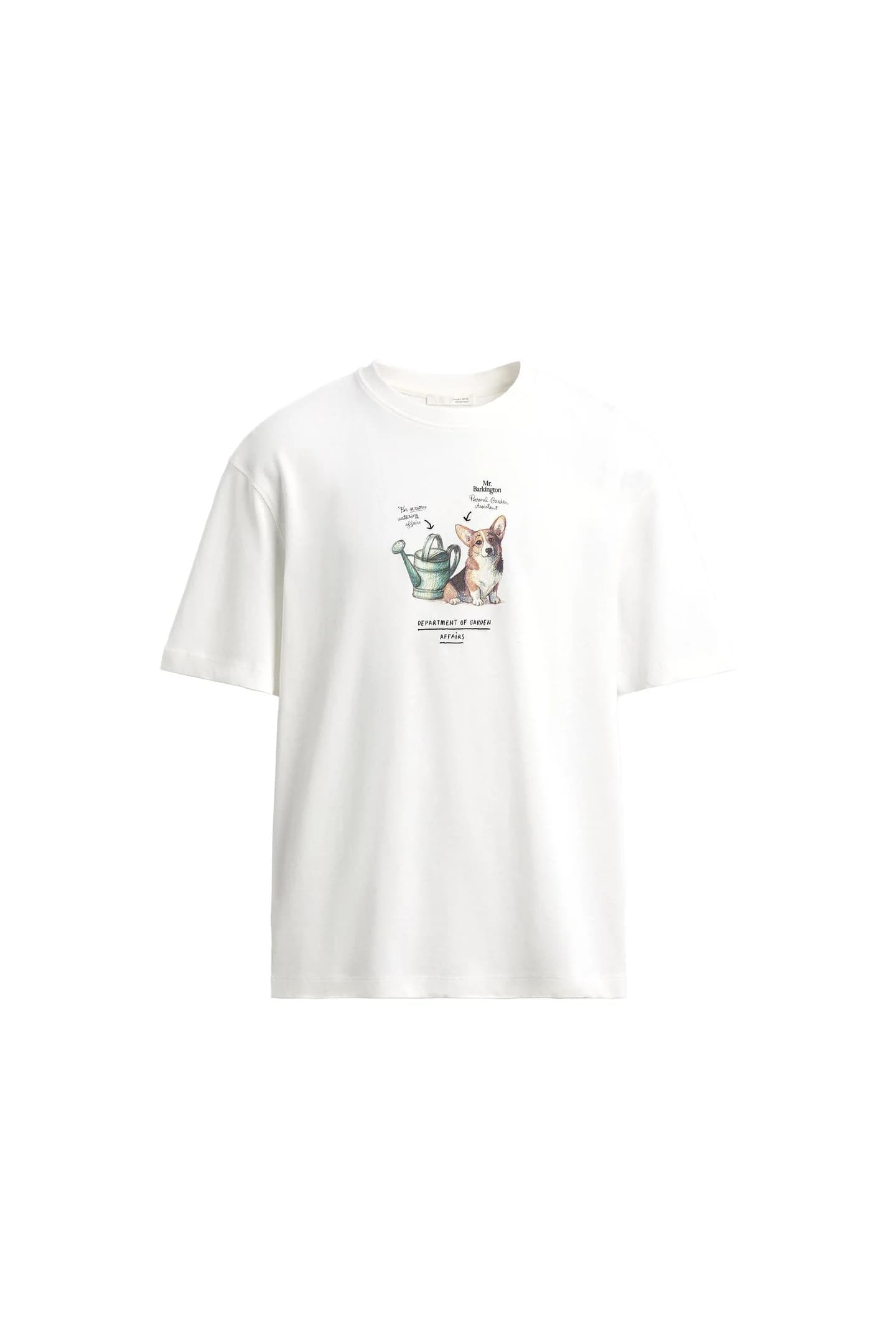 ФУТБОЛКА С КОНТРАСТНЫМ ПРИНТОМ - фото 3