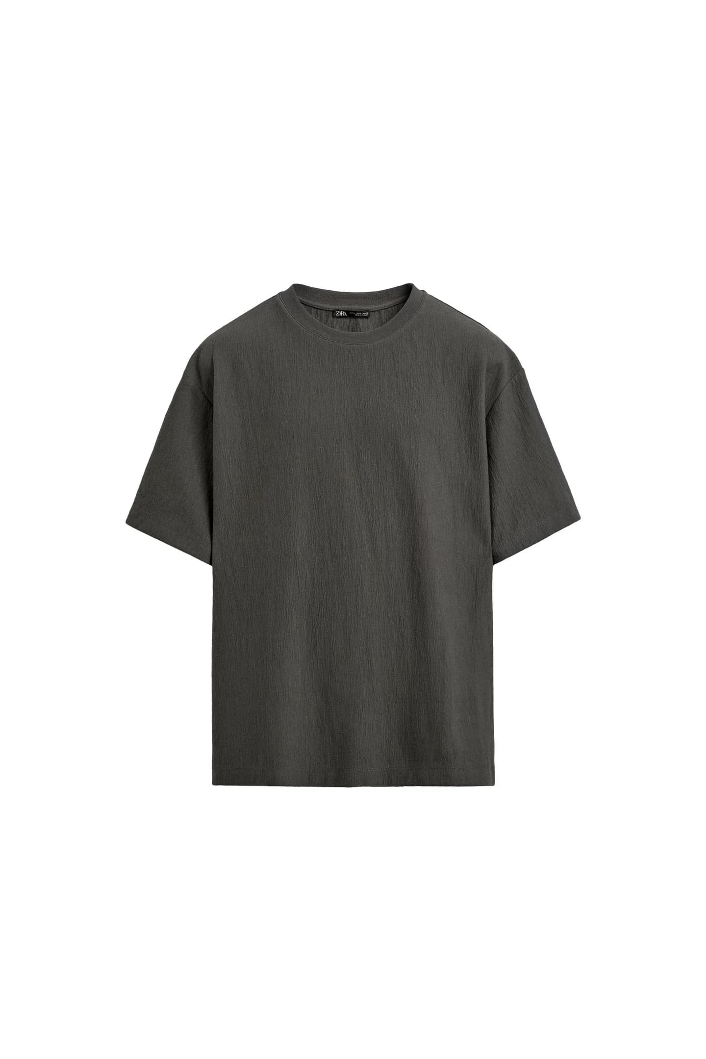 ФУТБОЛКА СВОБОДНОГО КРАЯ ИЗ СТРУКТУРНОЙ ТКАНИ - фото 3