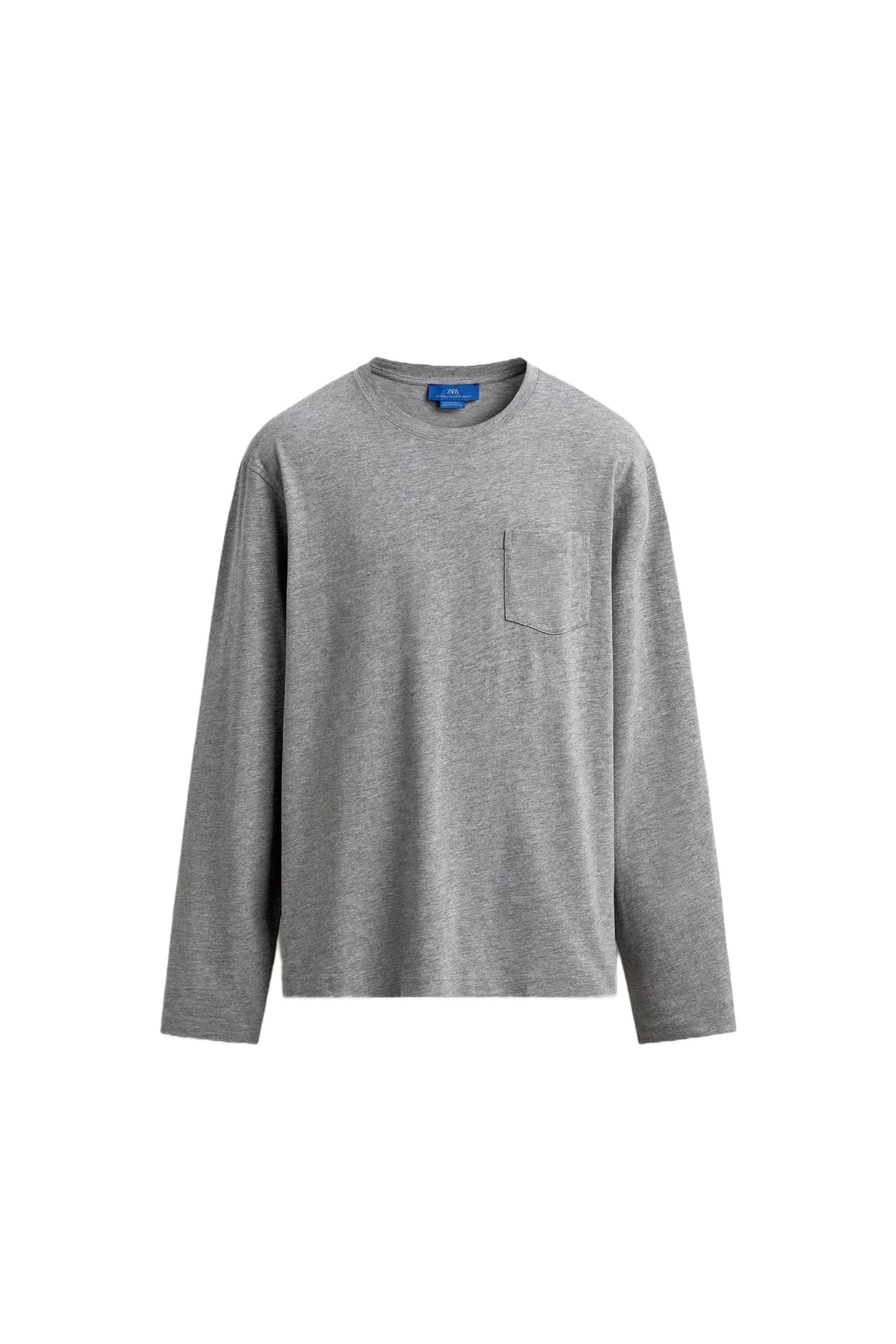 ФУТБОЛКА С ДЛИННЫМ РУКАВОМ И КАРМАНОМ AARON LEVINE X Zara - фото 4