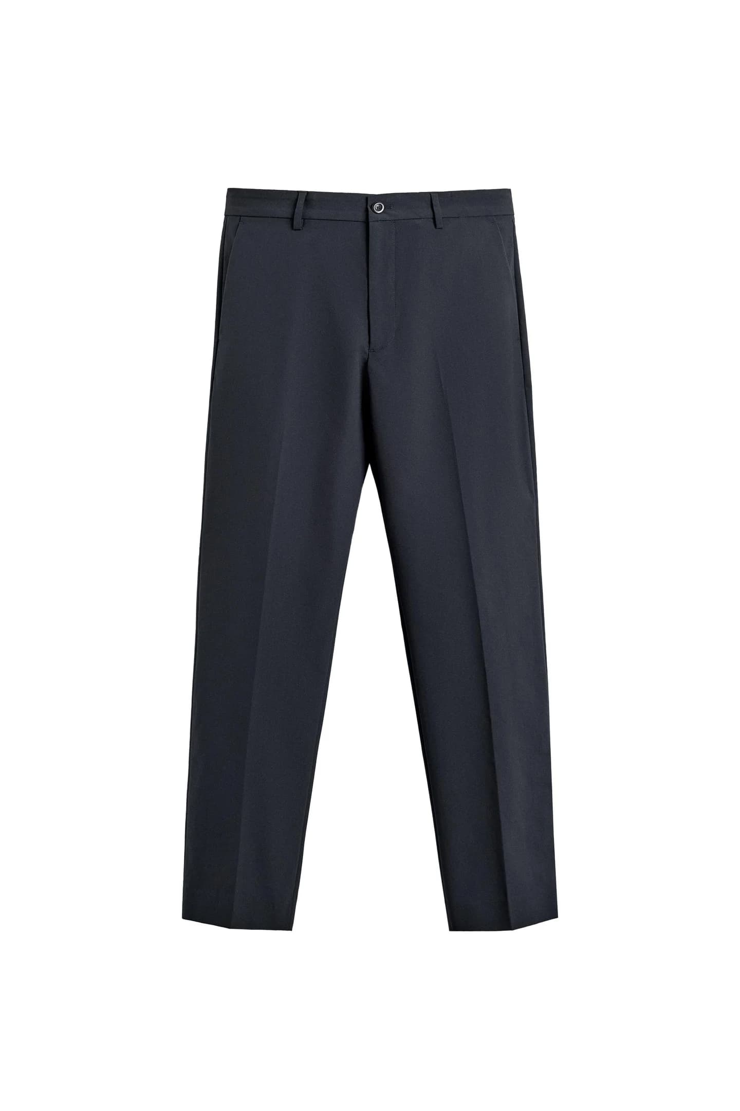 КОСТЮМНЫЕ БРЮКИ ИЗ НЕЖЕЛЕЗНОЙ ТЕХНИЧЕСКОЙ ТКАНИ - фото 3