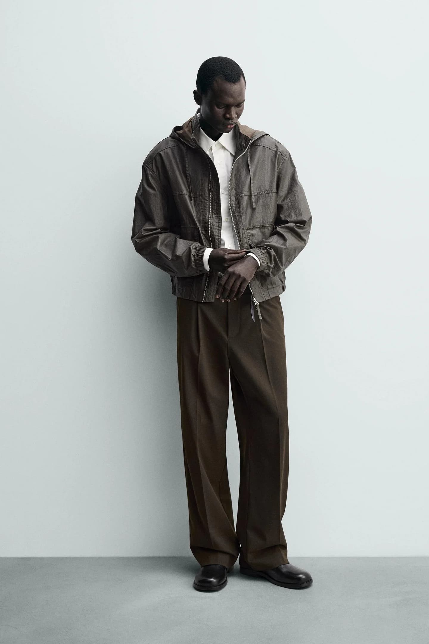 ШИРОКИЕ БРЮКИ С ТЮНАМИ - фото 2