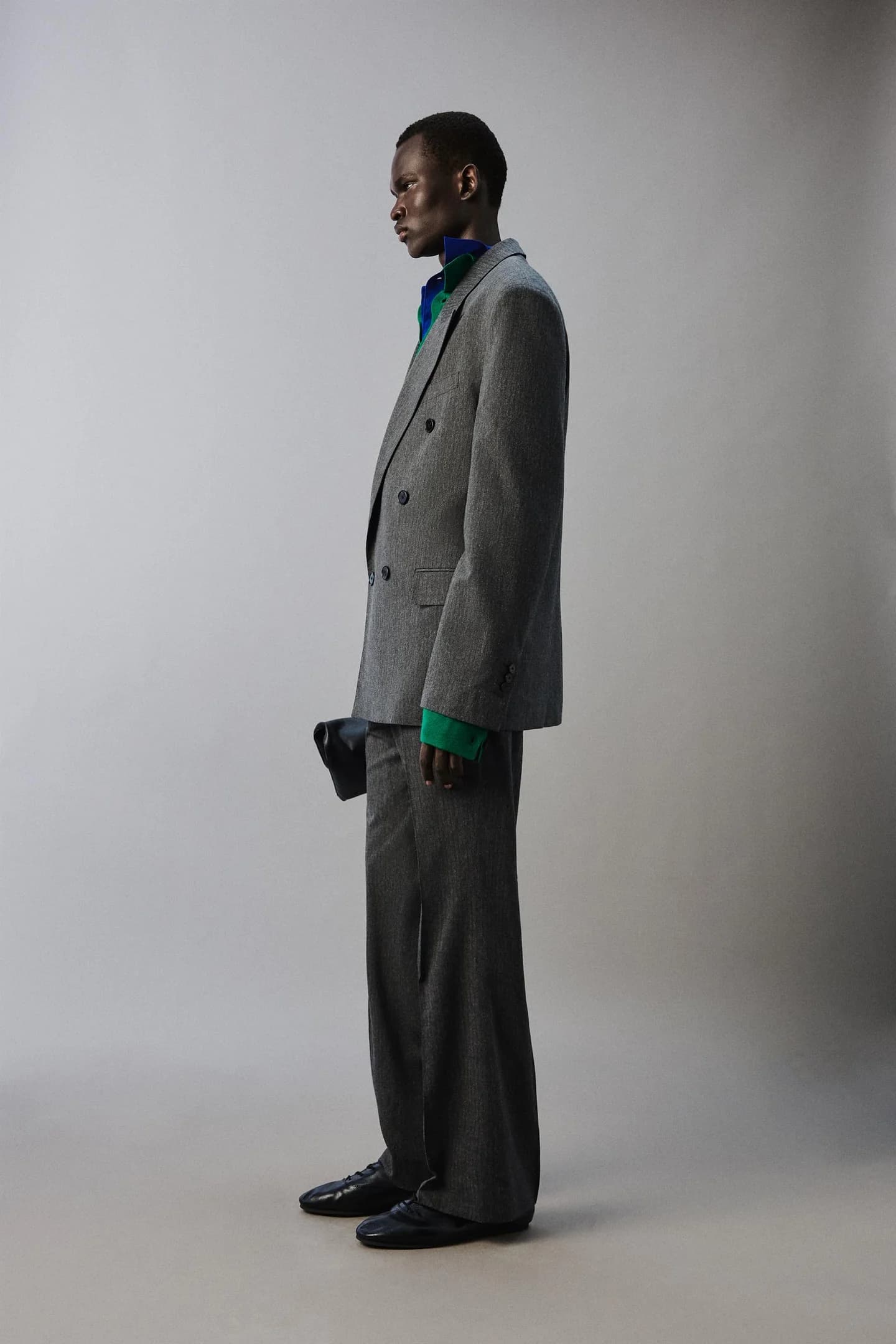 ТЕННИСНЫЕ БРЮКИ С ПОЛОСАМИ - фото 2