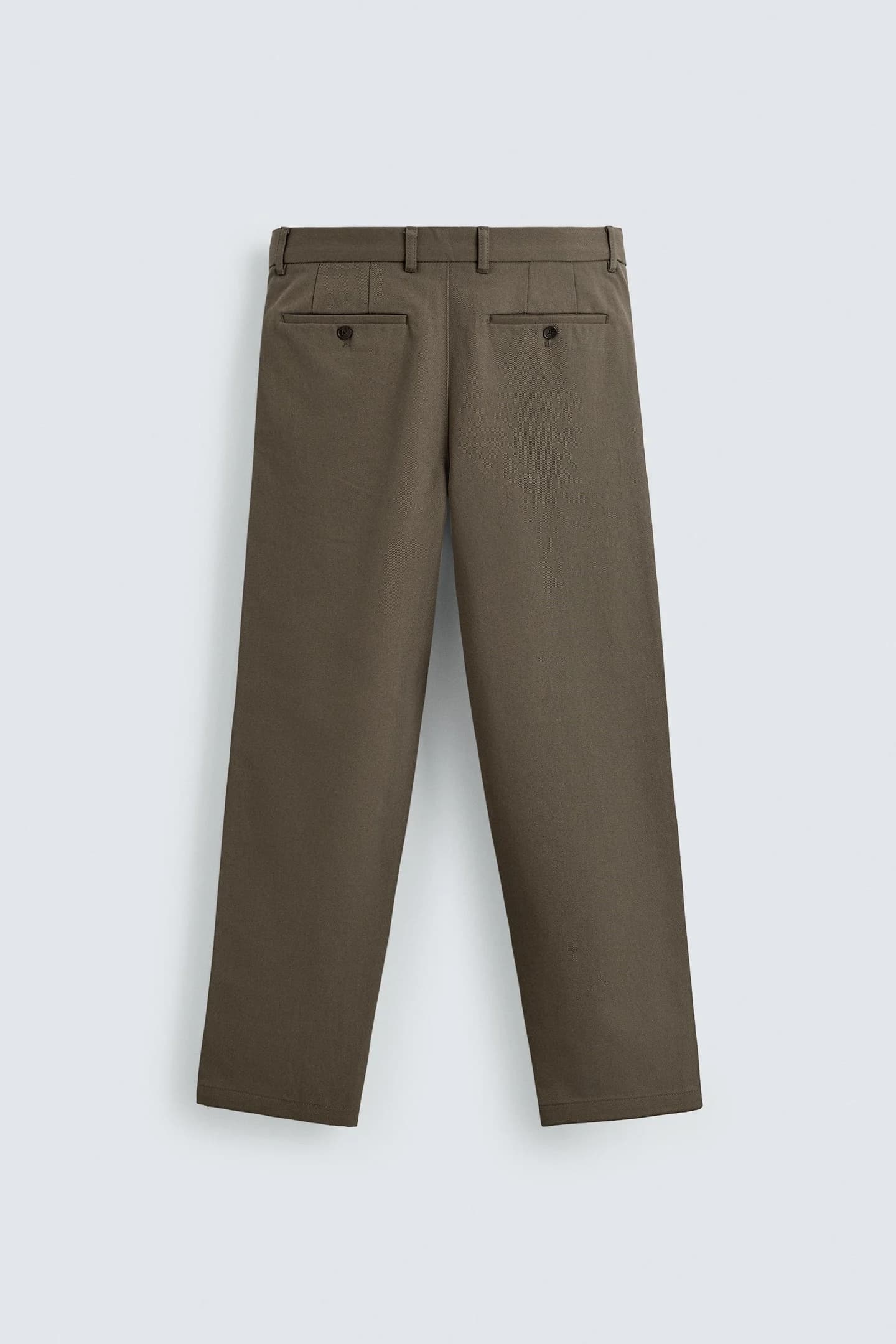 БРЮКИ ИЗ СТРУКТУРНОЙ ТКАНИ ПРЯМОГО КРОЙА - фото 3