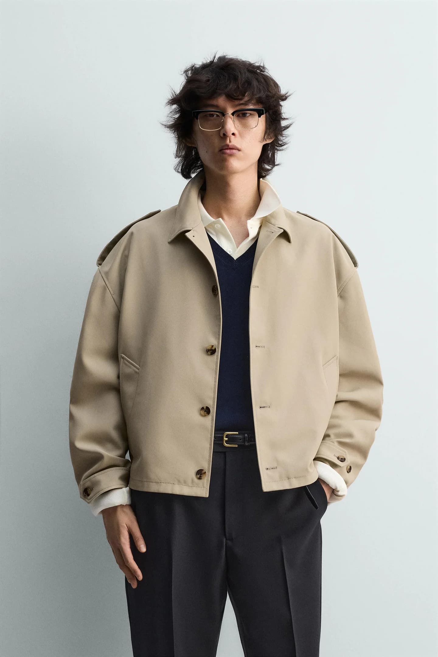 КУРТКА В ПОЛОСКУ, ОГРАНИЧЕННАЯ ВЫПУСКА