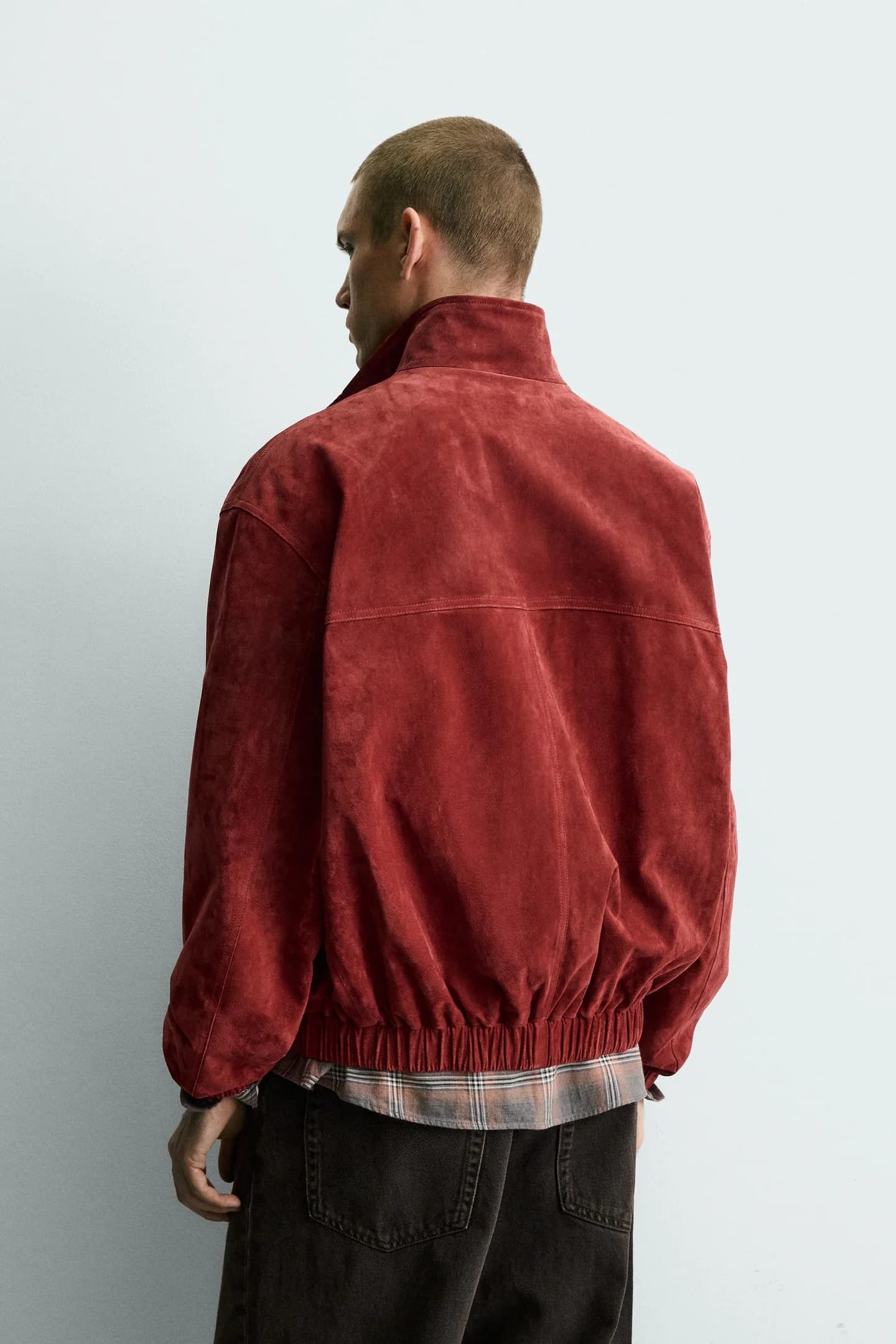 КОЖАНАЯ КУРТКА СВОБОДНОГО КРОНА - фото 2