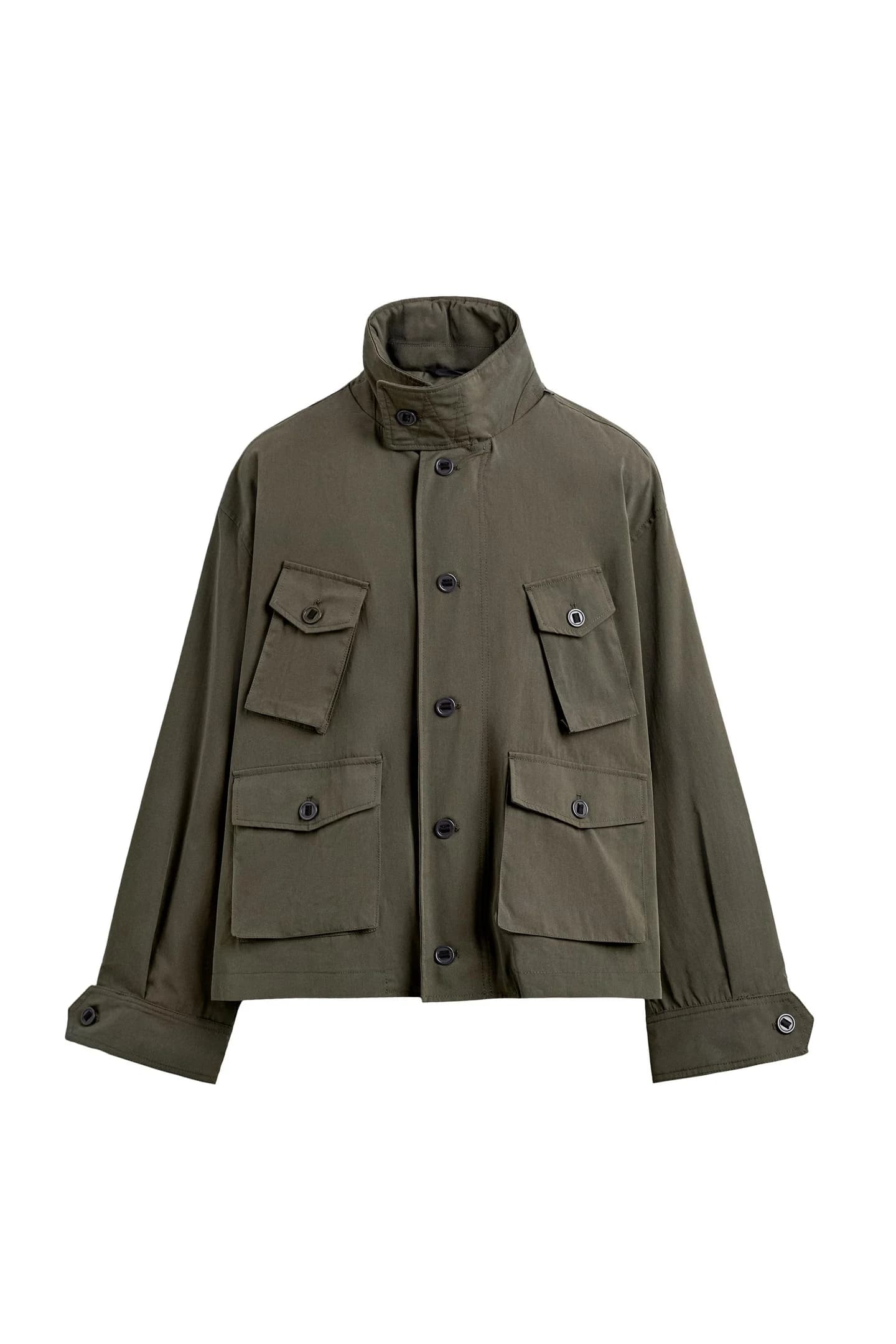 ЛЕГКАЯ КУРТКА С КАРМАНАМИ - фото 3