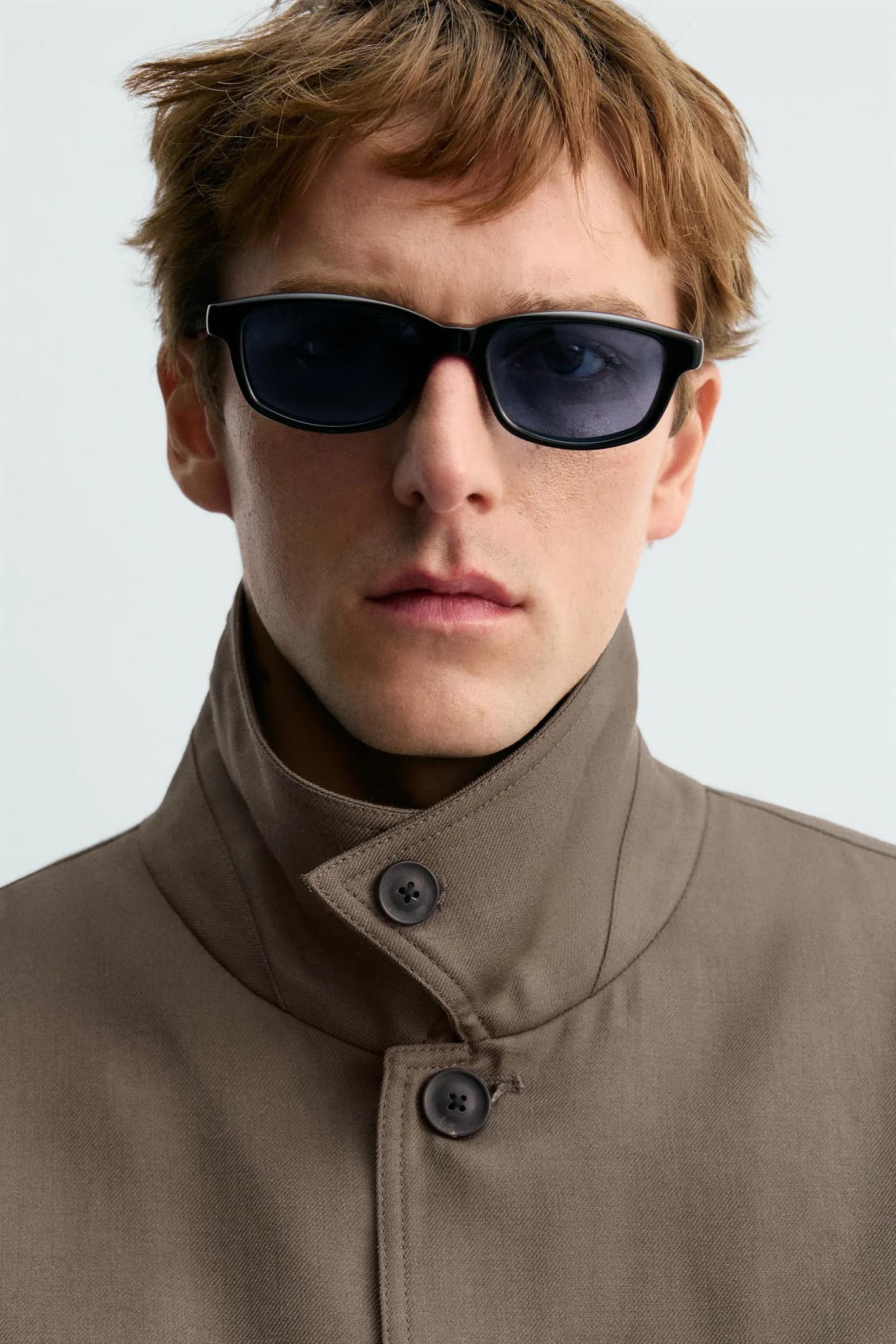 СТЕГАНАЯ КУРТКА ИЗ 100 % ШЕРСТИ AARON LEVINE X Zara - фото 2