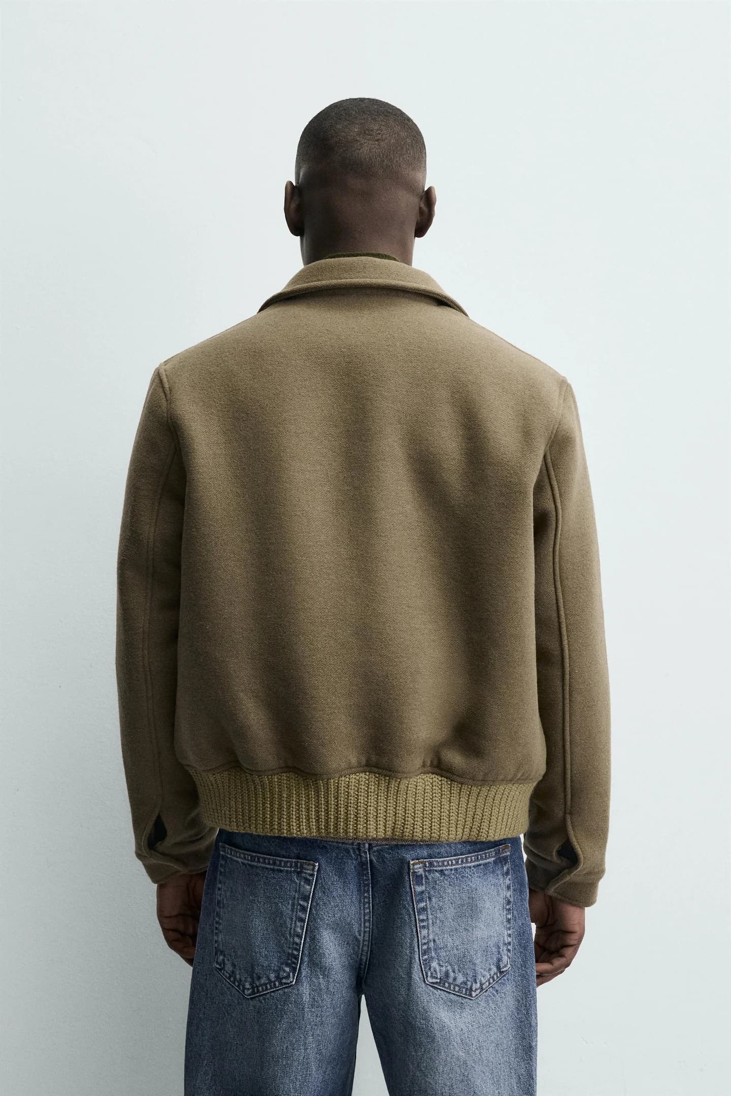 КУРТКА ИЗ УТЕПЛЕННОЙ ТКАНИ - фото 2