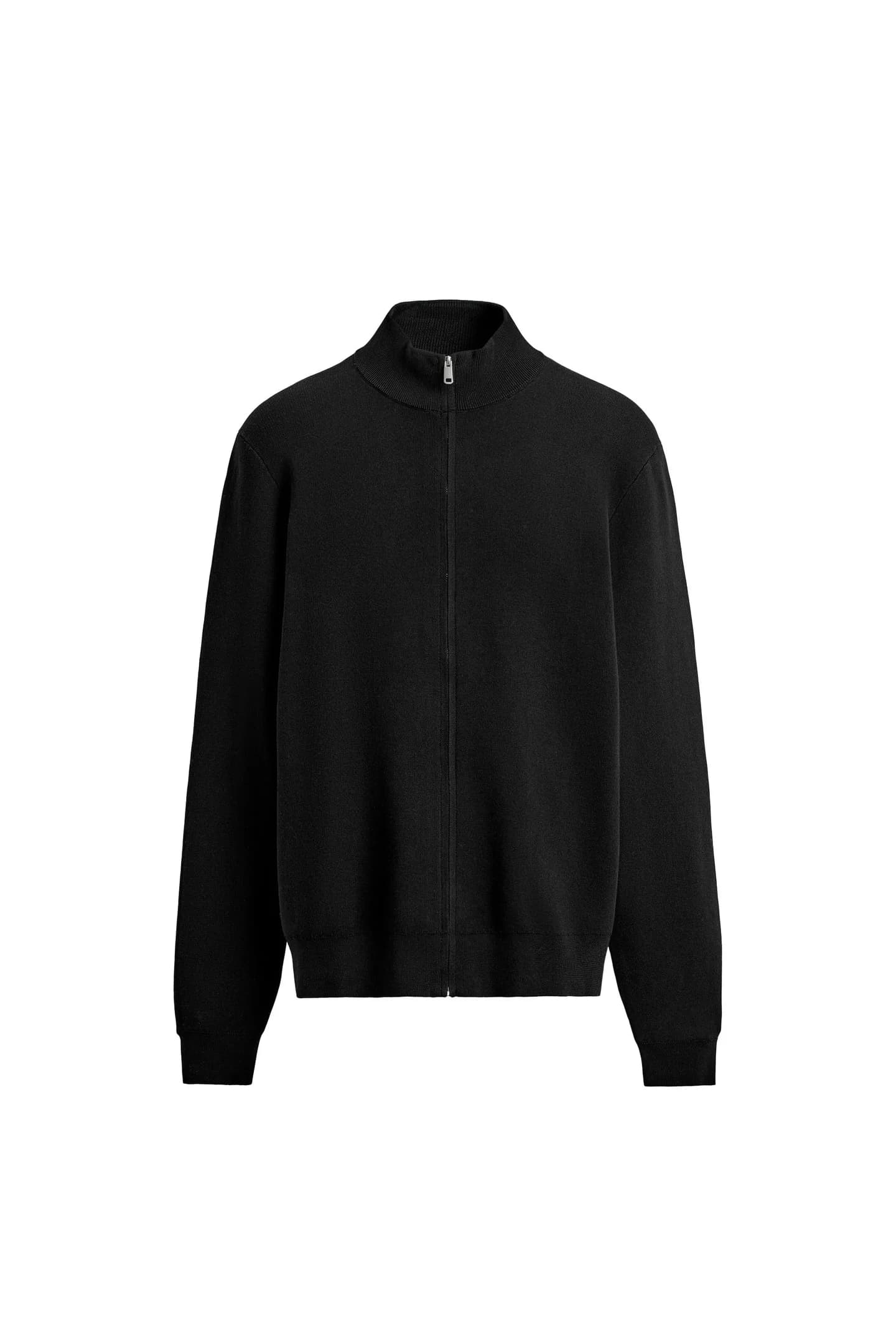 ТРИКОТАЖНАЯ КУРТКА НА МОЛНИИ - фото 3