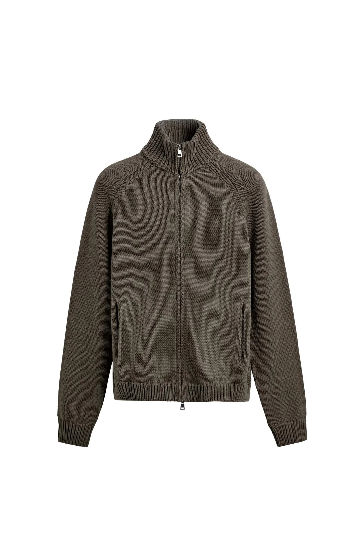 ТРИКОТАЖНЫЙ КУРТКА С МОЮЩЕЙСЯ СТРУКТУРОЙ - фото 5