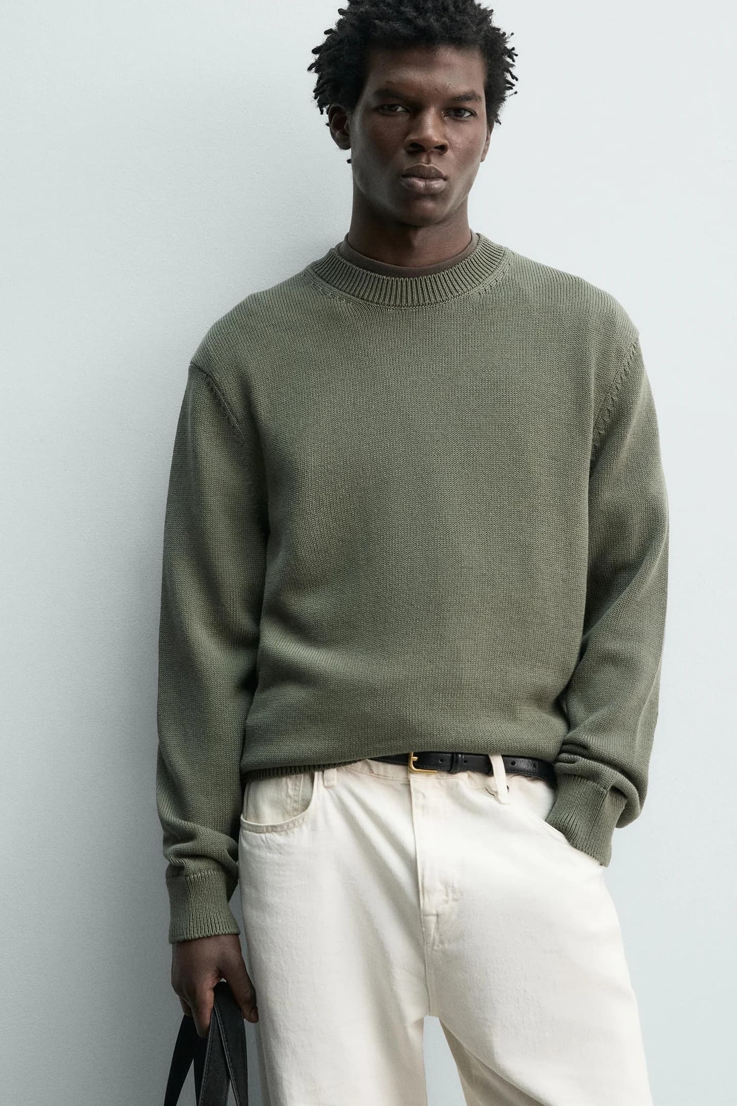 ПРЯМОЙ ХЛОПКОВЫЙ СВИТЕР