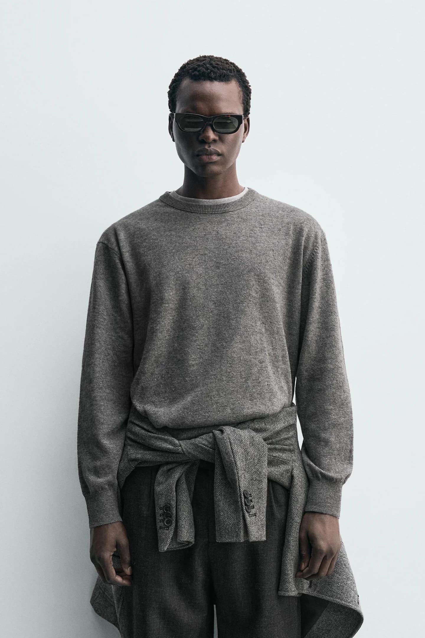 СВИТЕР С НЕМНОГО ШЕРСТИ