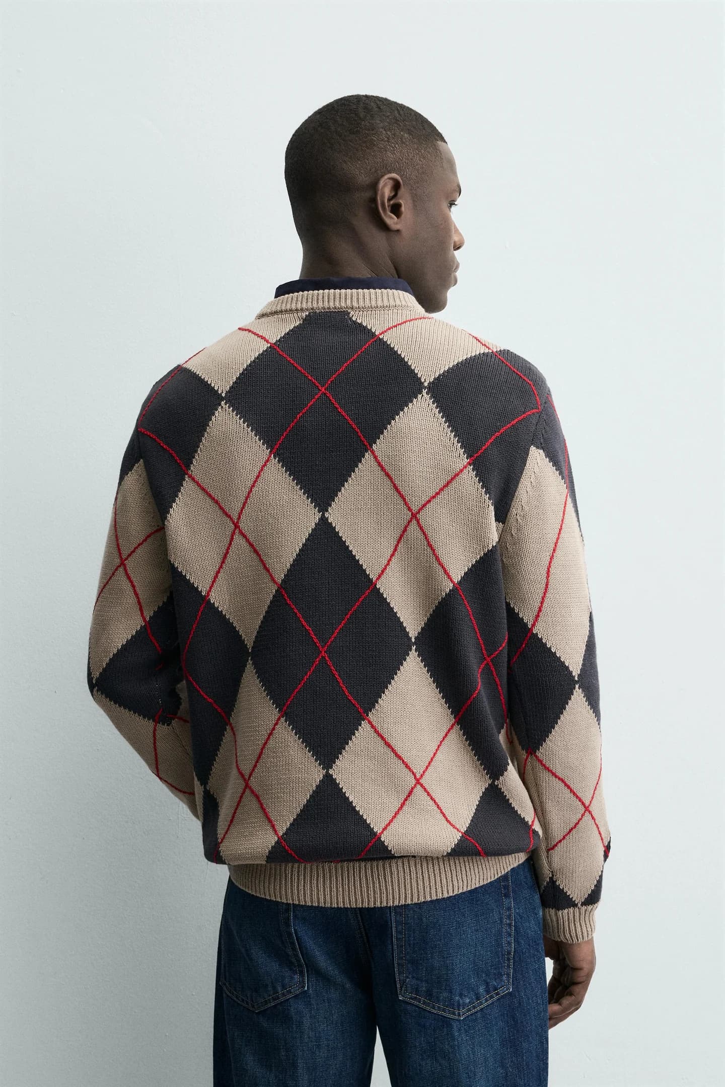 ЖАККАРДОВЫЙ ДЖЕМПЕР ROMBY - фото 2