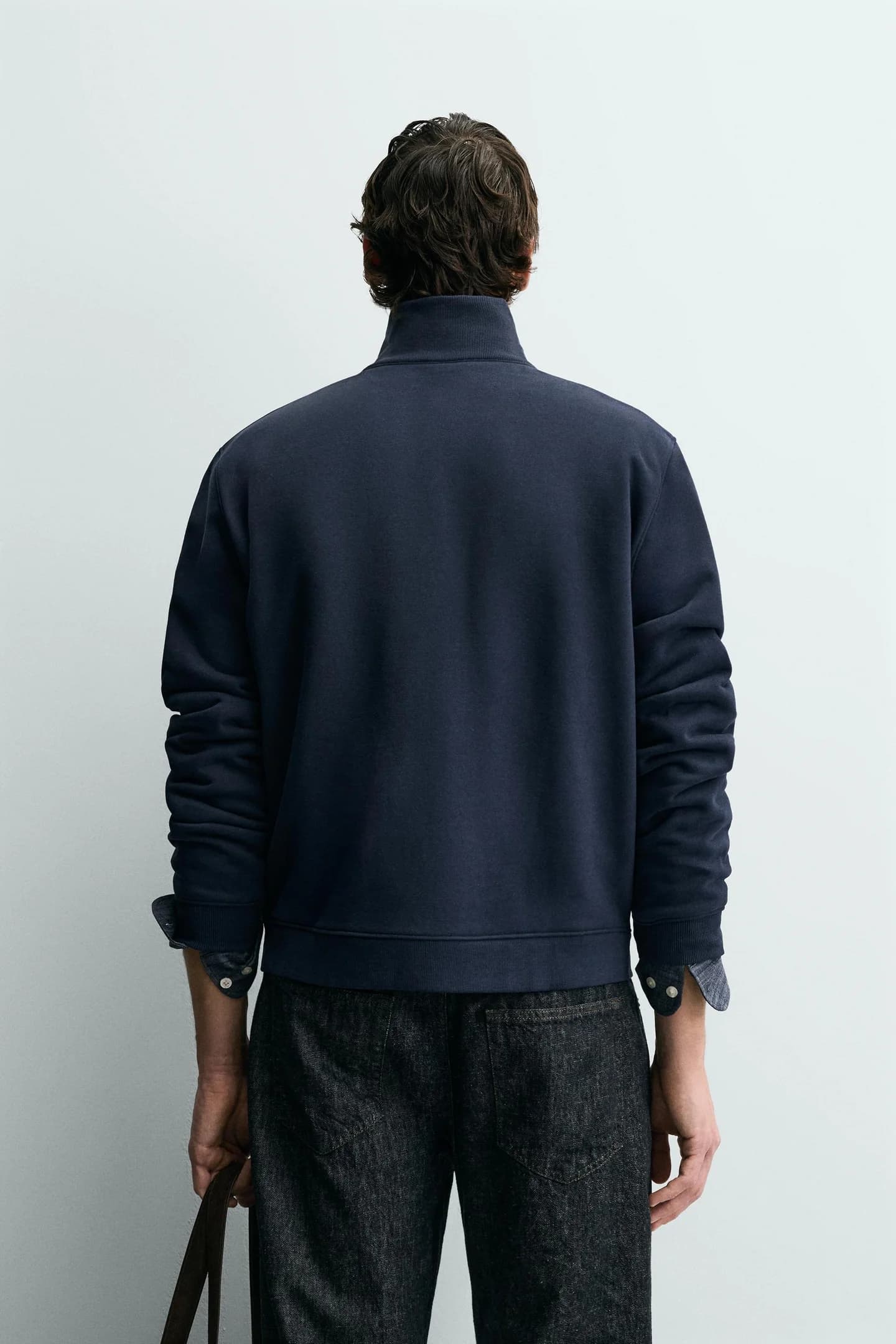 СВИТШОТ НА МОЛНИИ ИЗ БАЗОВОЙ КОЛЛЕКЦИИ - фото 2