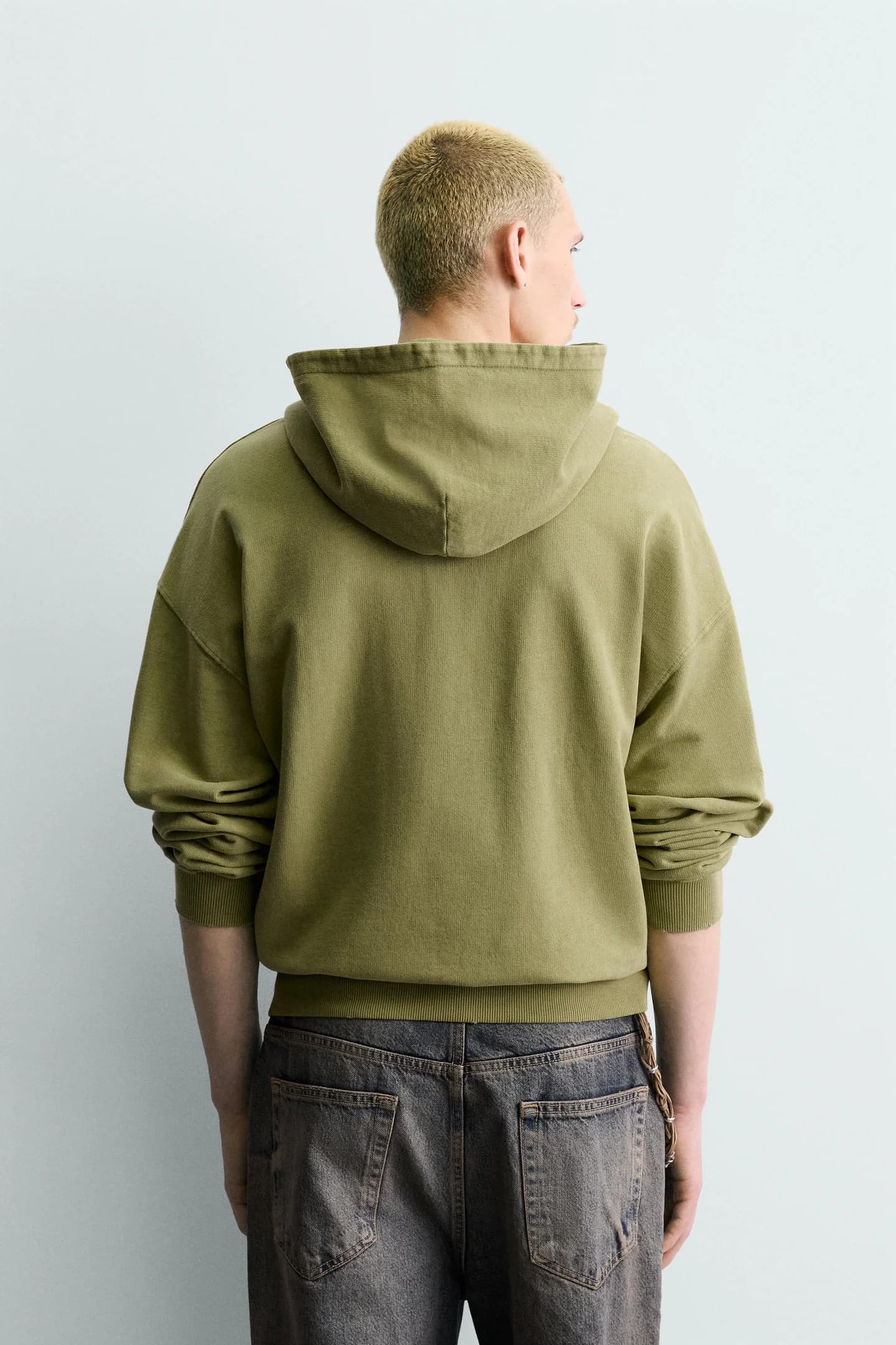 СВИТШОТ С ТЕКСТОВЫМ ПРИНТОМ - фото 2