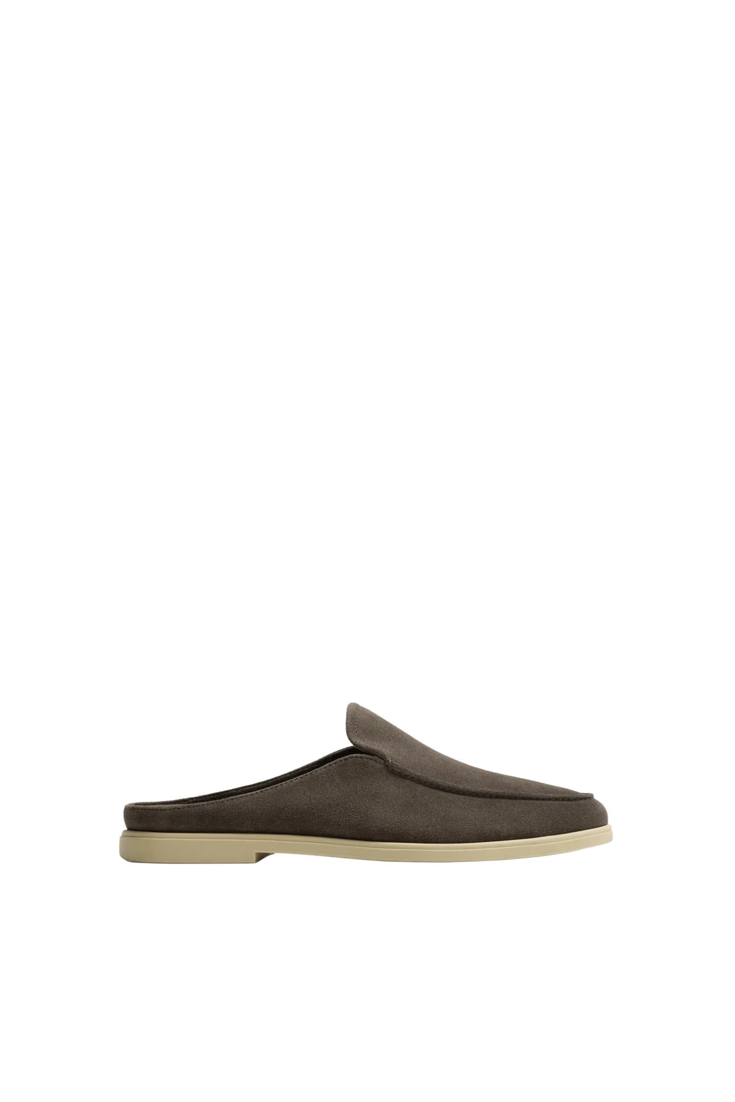 КОЖАНЫЕ МОКАСИНЫ С ОТКРЫТЫМ ПЯТКОМ - фото 3