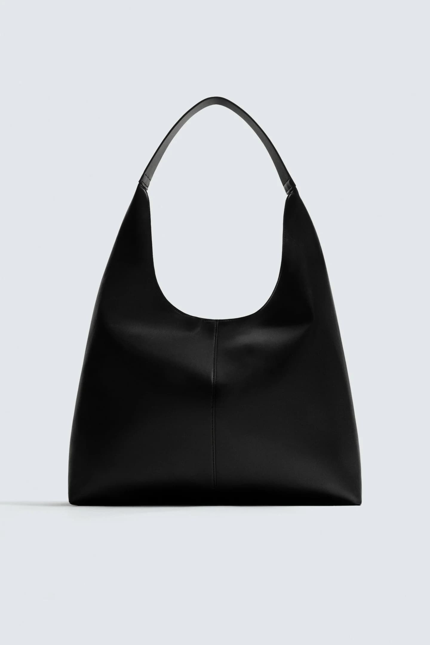 ГЛАДКАЯ СУМКА-ШОППЕР