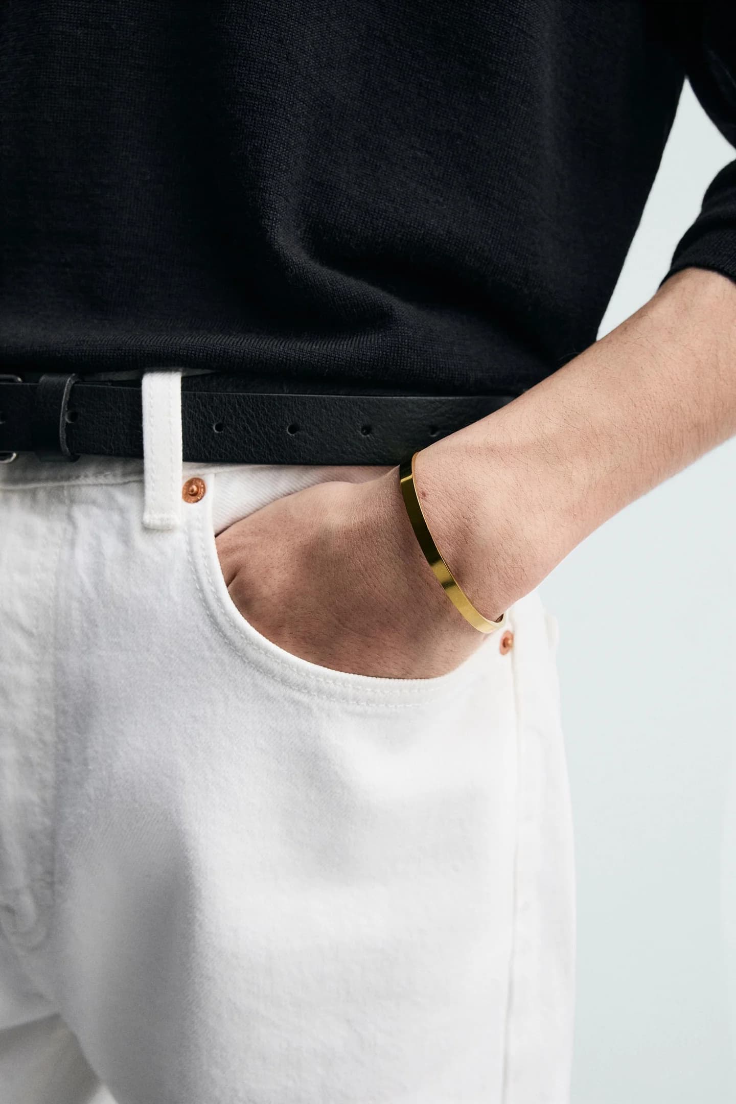 ЖЕСТКИЙ БРАСЛЕТ ИЗ НЕРЖАВЕЮЩЕЙ СТАЛИ - фото 3