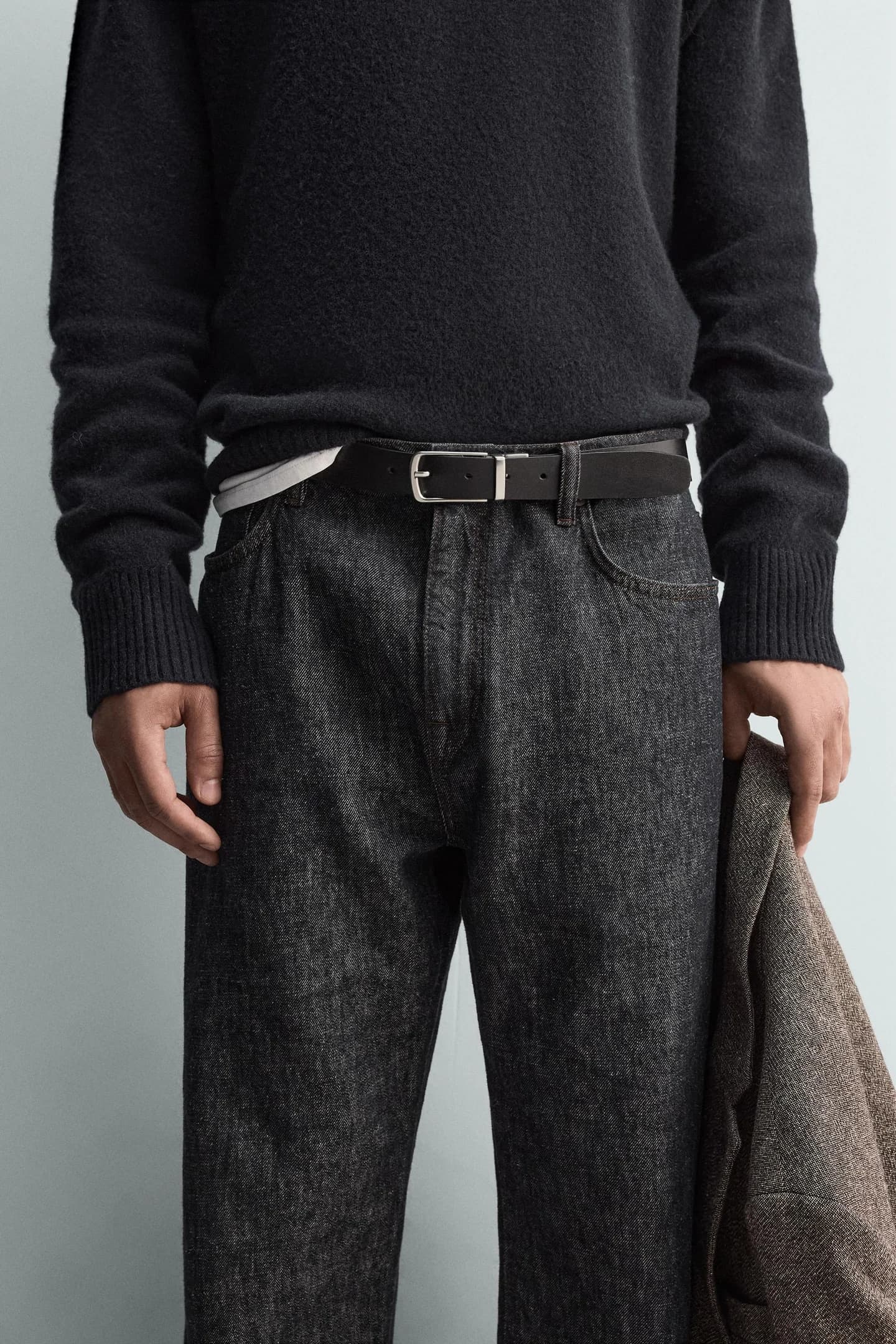 ДВУХСТОРОННИЙ КОЖАНЫЙ РЕМЕНЬ - фото 2