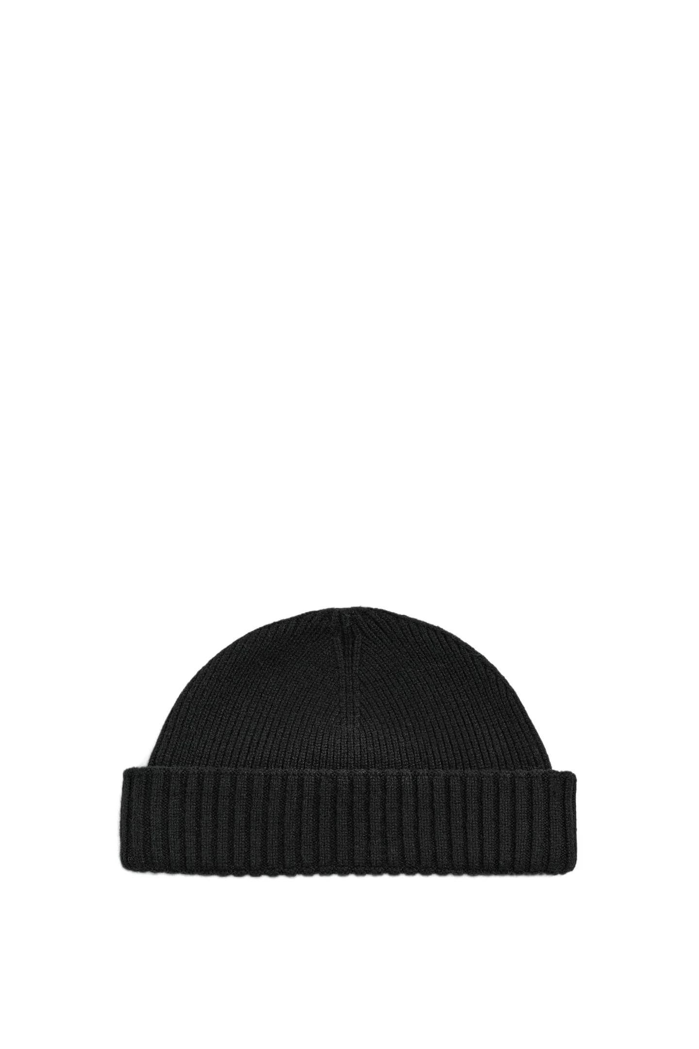 КОРОТКАЯ ШАПКА ИЗ ПОЛУШЕРСТИ - фото 3