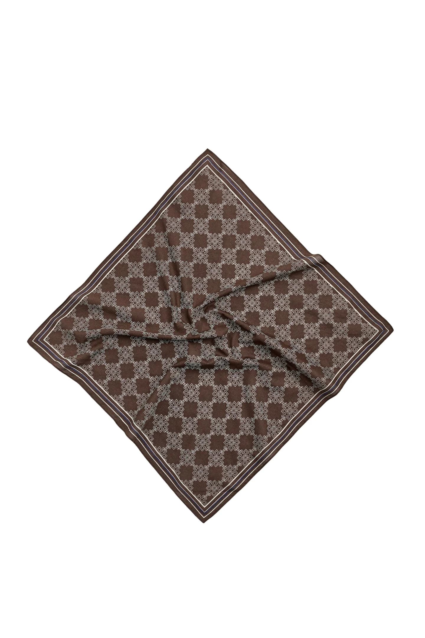 БАНДАНА С ГЕОМЕТРИЧЕСКИМ УЗОРОМ - фото 5