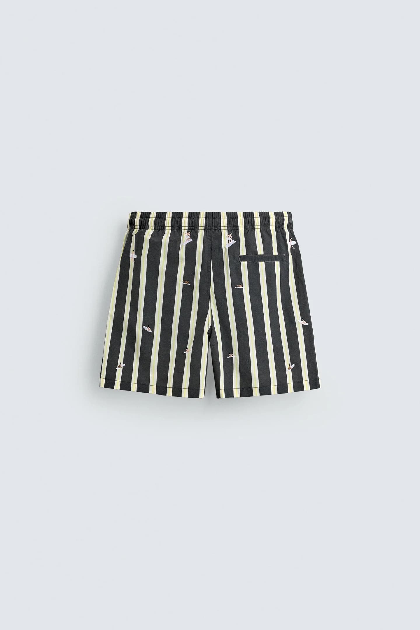 КУПАЛЬНЫЕ ШОРТЫ С ВЫШИВКОЙ - фото 2