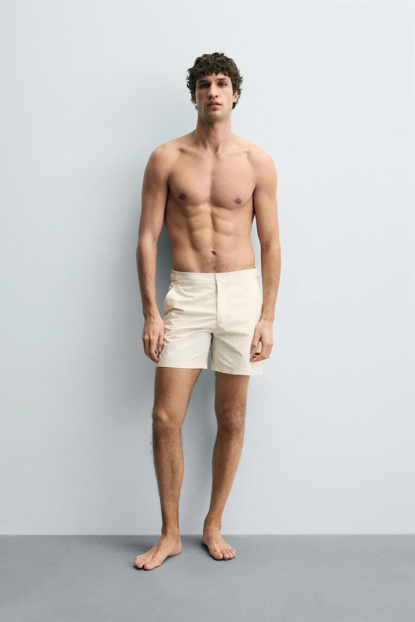 LONG SWIM Плавки со структурированной тканью. - фото 2