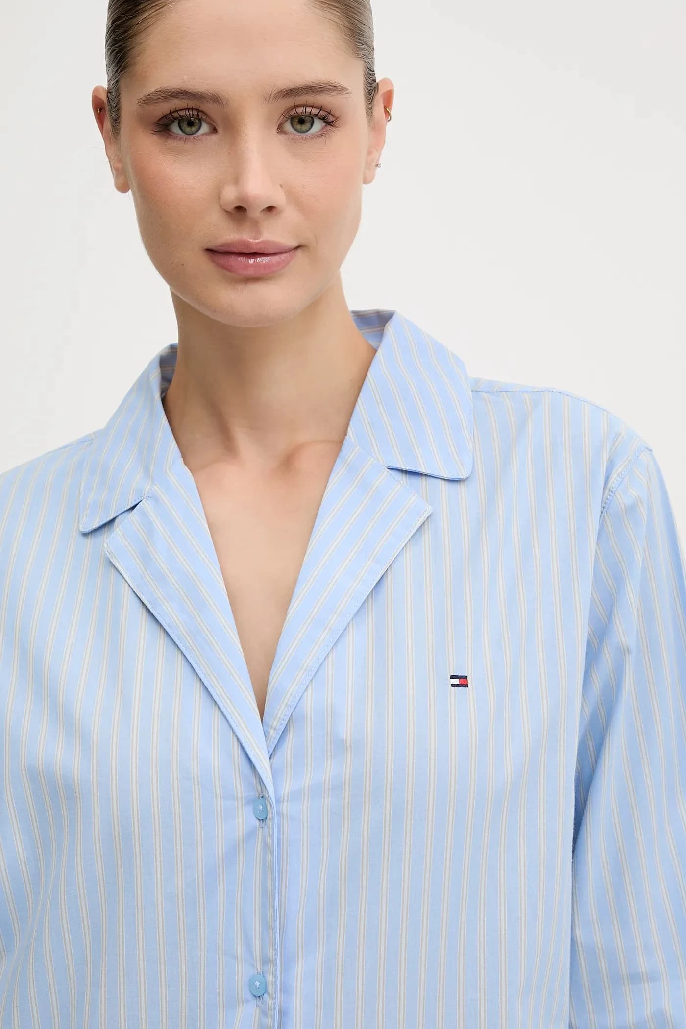 Хлопковая ночная рубашка - фото 4