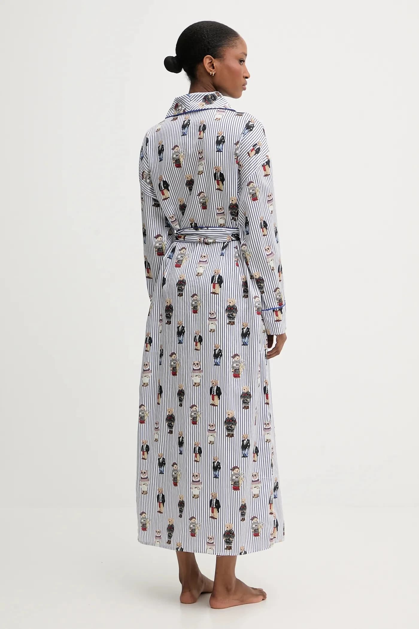 Хлопковый халат - фото 2