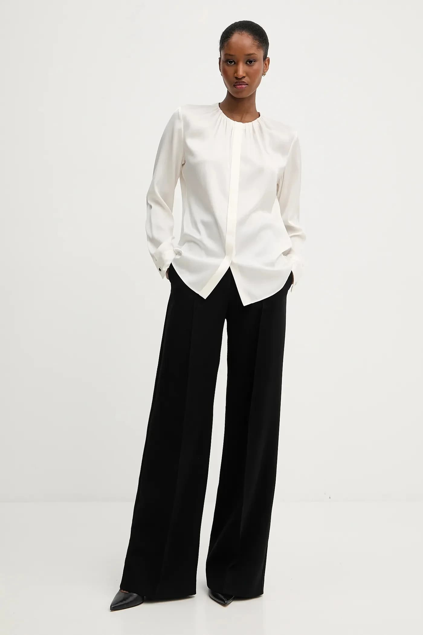 шелковая рубашка Банора - фото 2