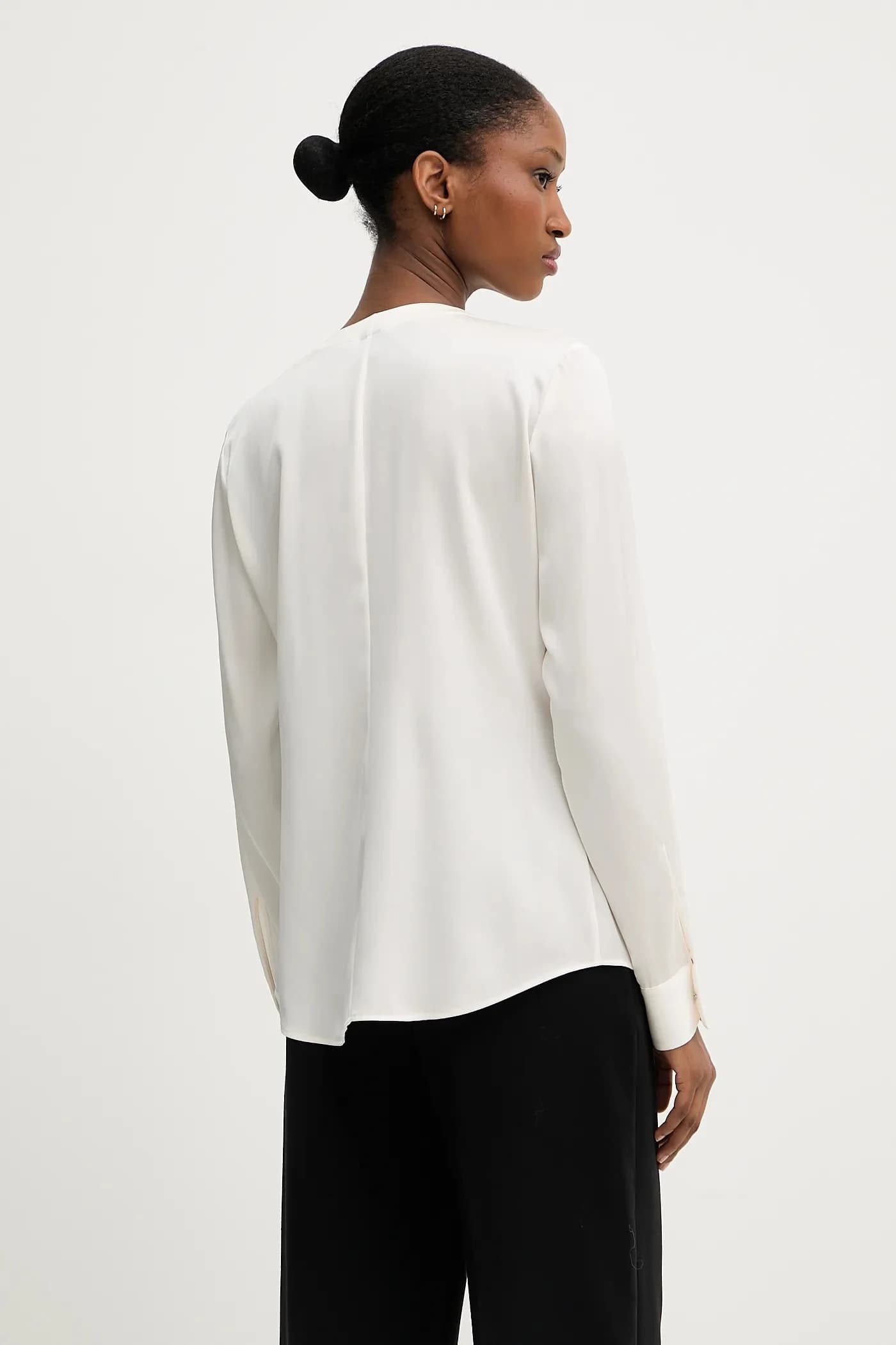 шелковая рубашка Банора - фото 3