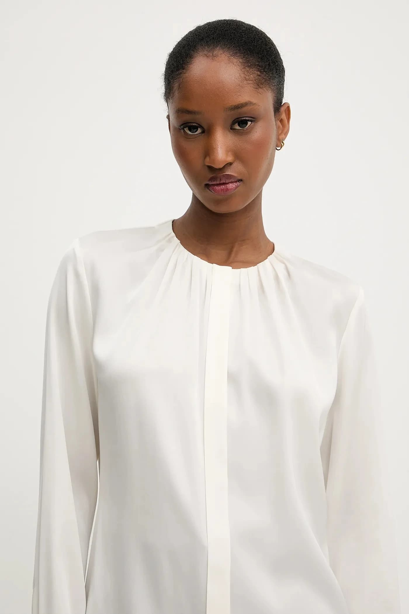 шелковая рубашка Банора - фото 4