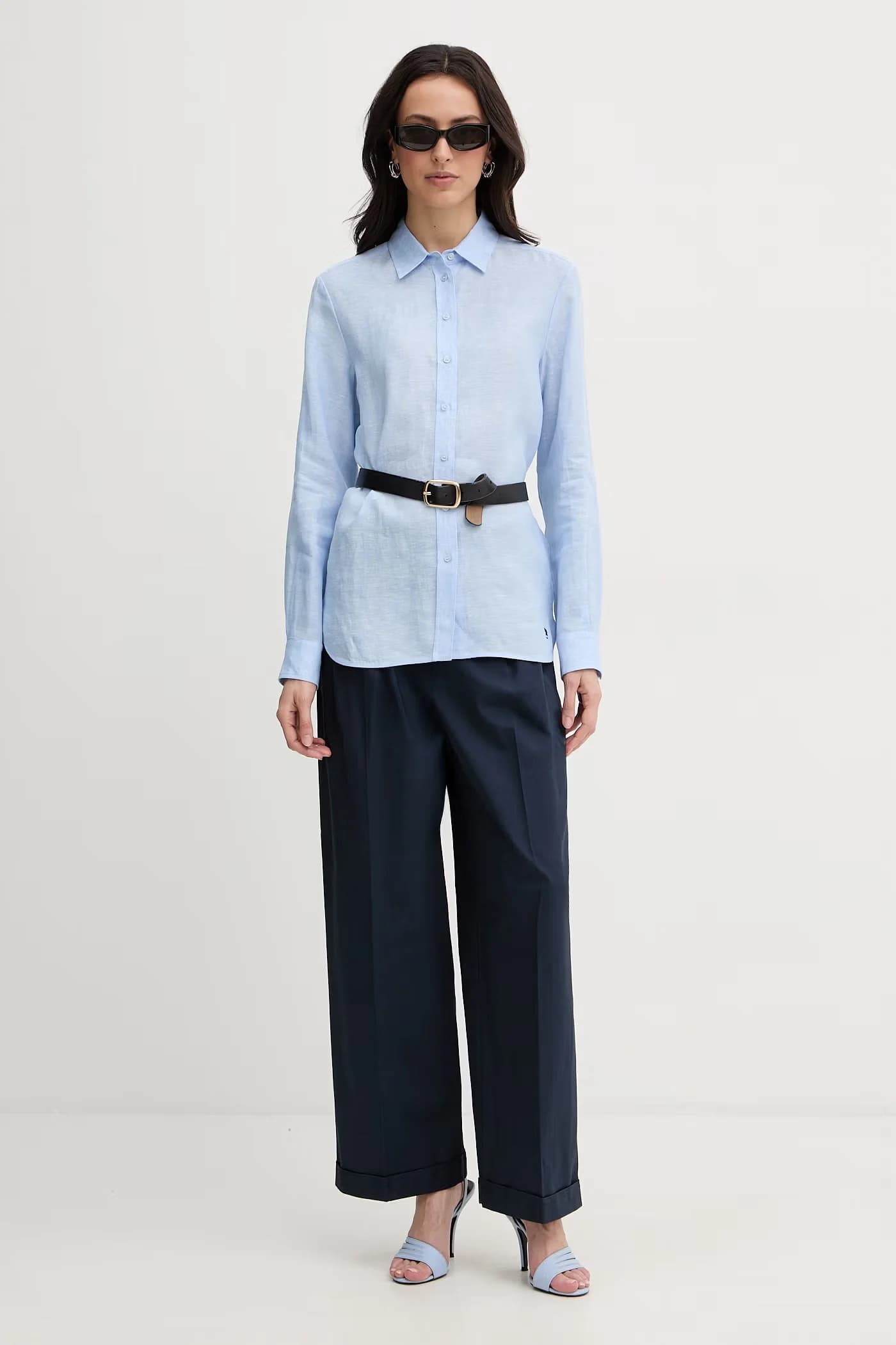 WERNER женская льняная рубашка - фото 2