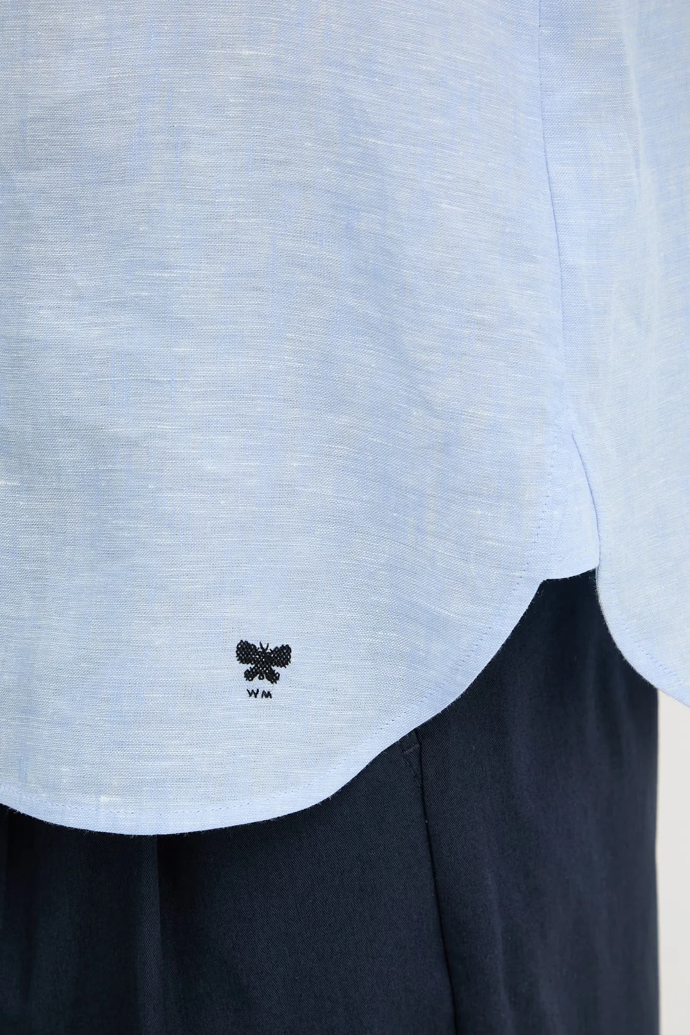 WERNER женская льняная рубашка - фото 5