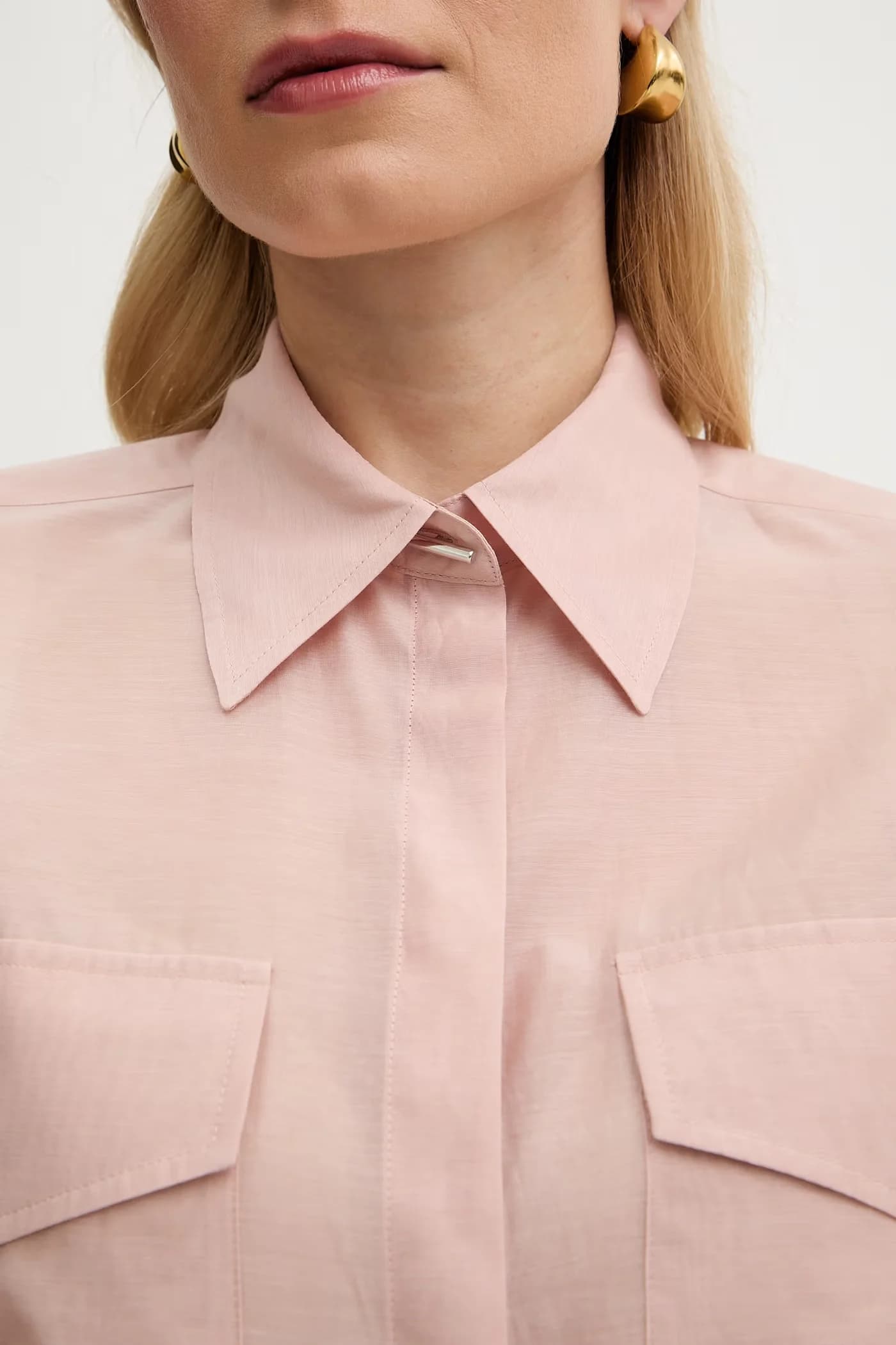 Женская рубашка из шелка FATE - фото 5