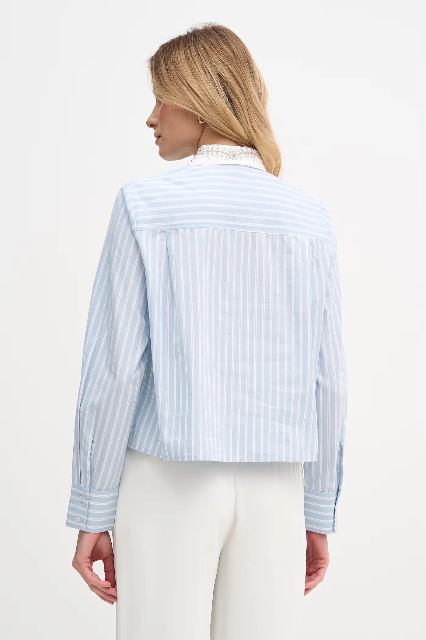 Женская хлопковая рубашка - фото 3