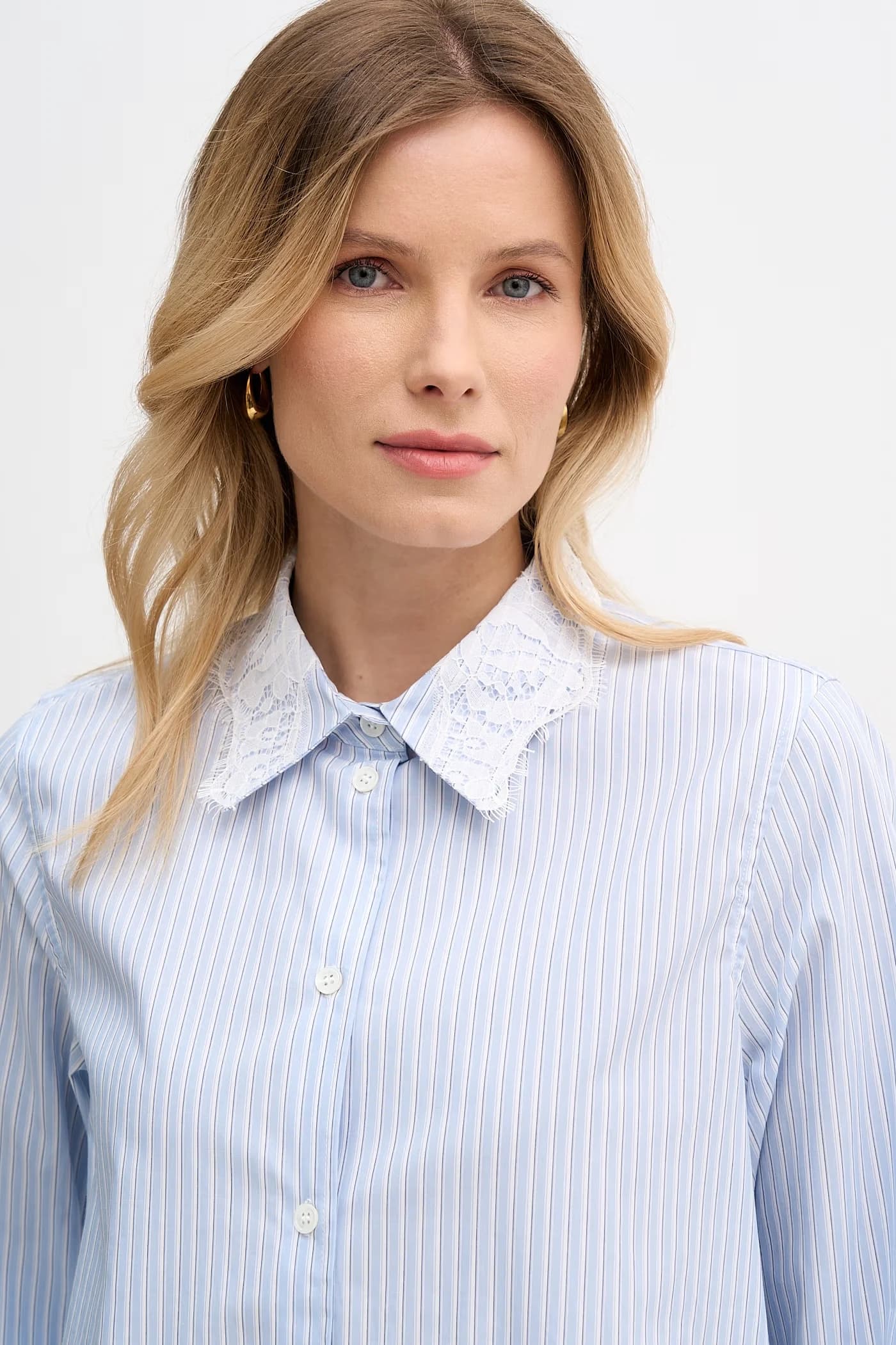 Elinda хлопковая женская рубашка - фото 4