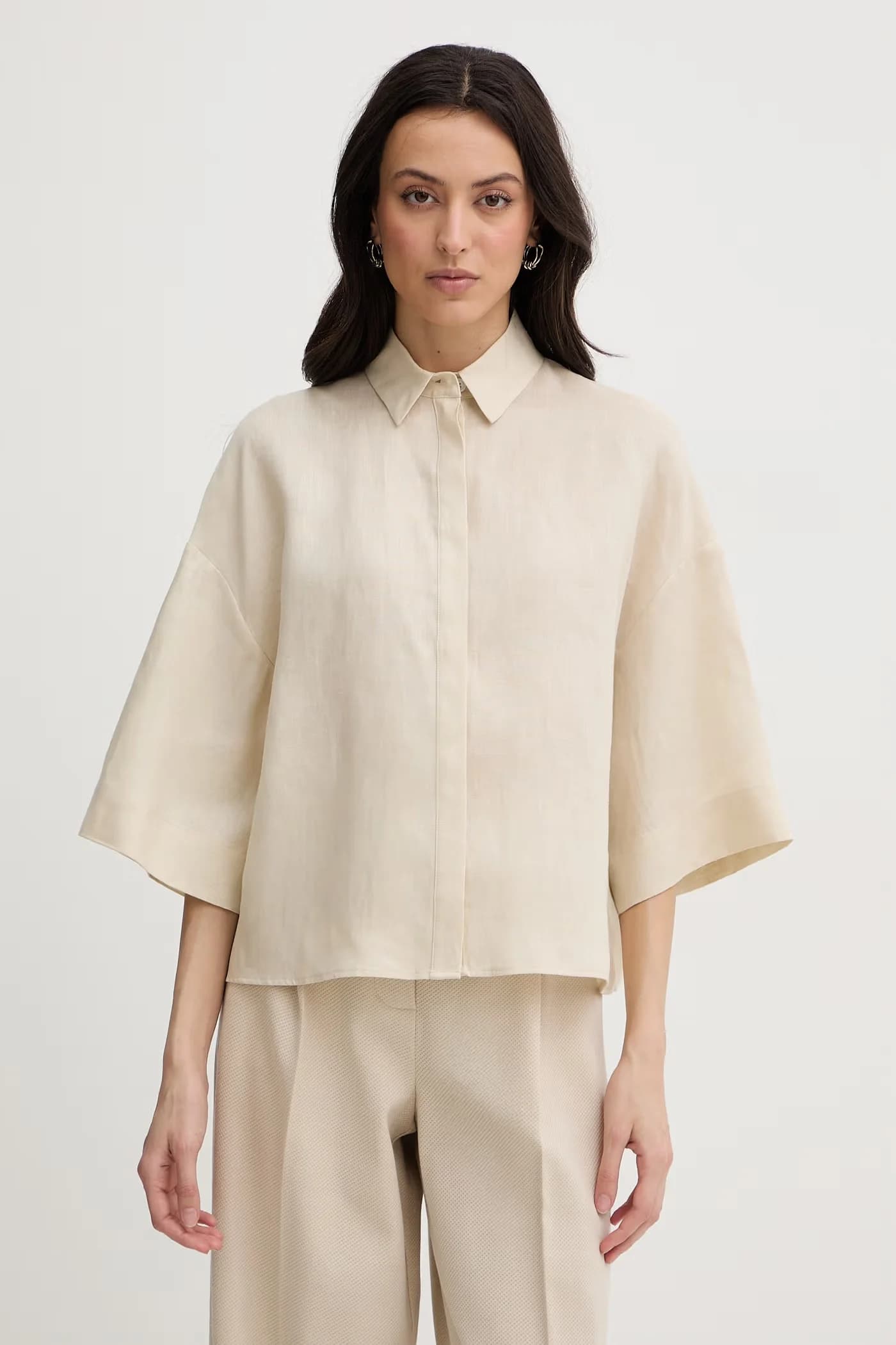 RITO женская льняная рубашка