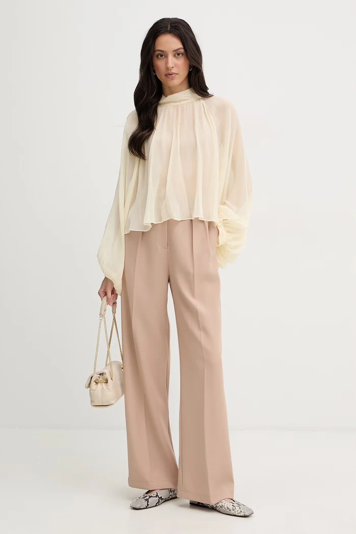 MCOAFFETTO женская рубашка из вискозы - фото 2