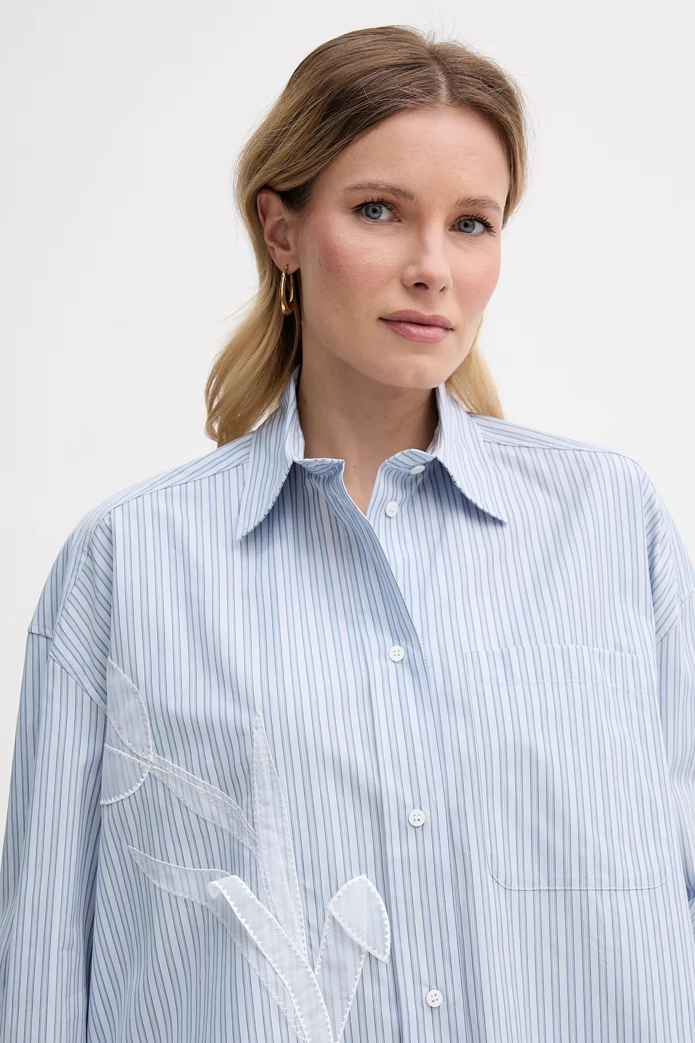 MCOCANNETI хлопковая женская рубашка - фото 4