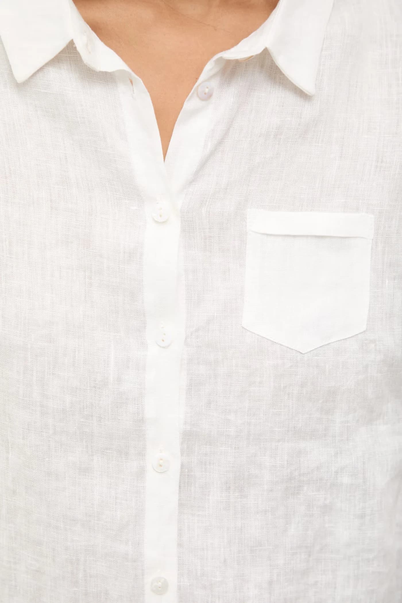 Льняная рубашка - фото 5