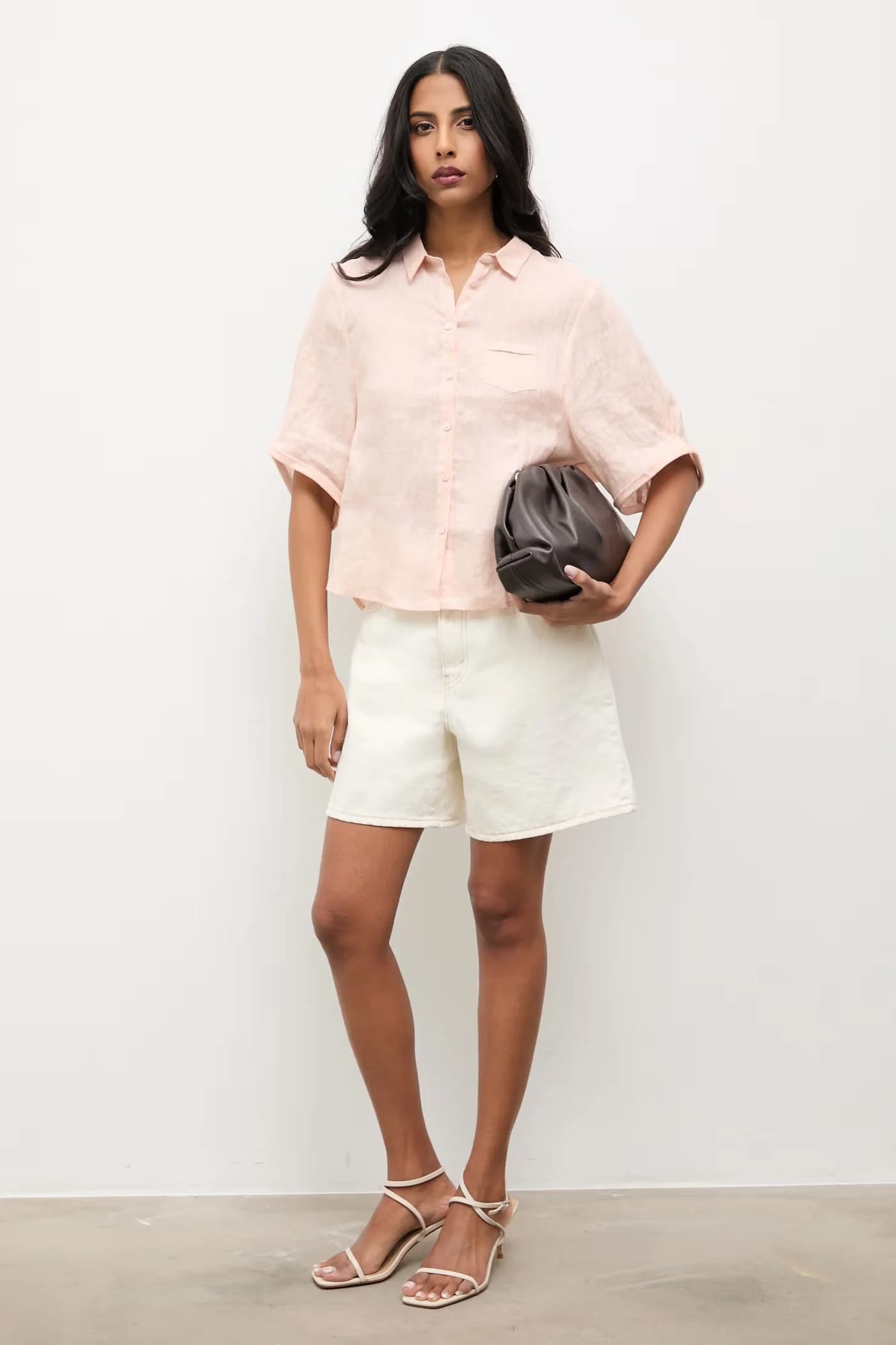 Льняная рубашка - фото 2