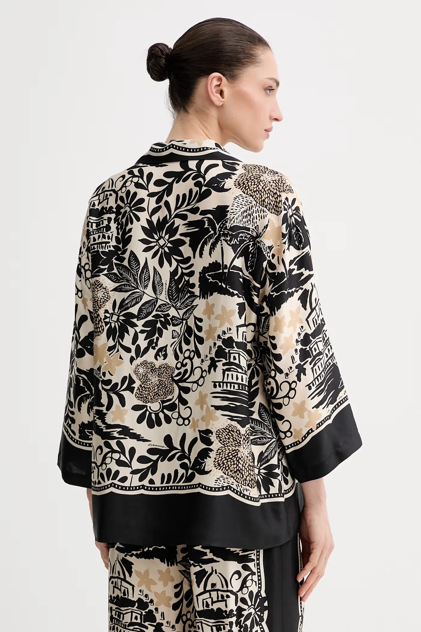 Женская рубашка из вискозы - фото 3