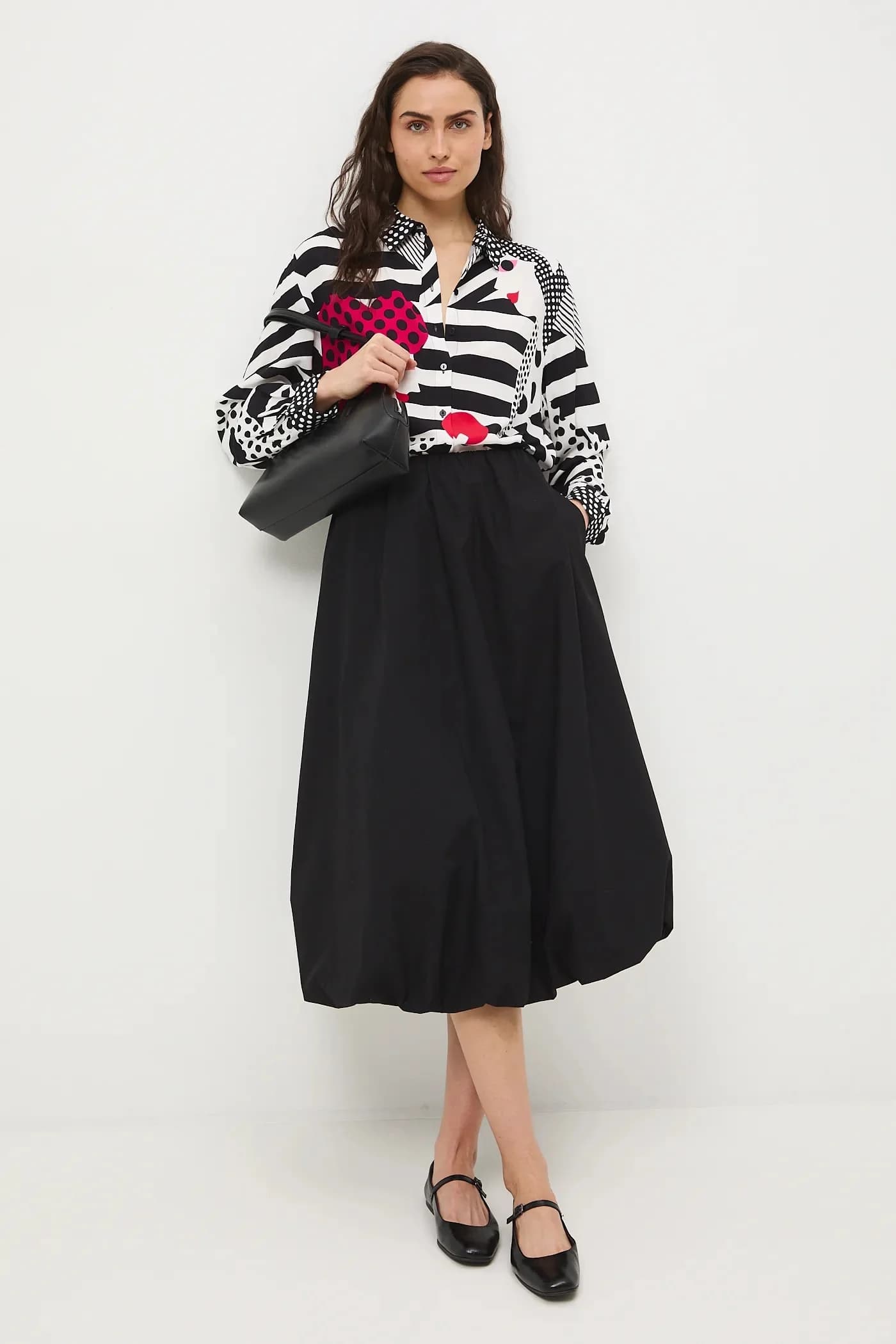 Женская рубашка из вискозы - фото 3