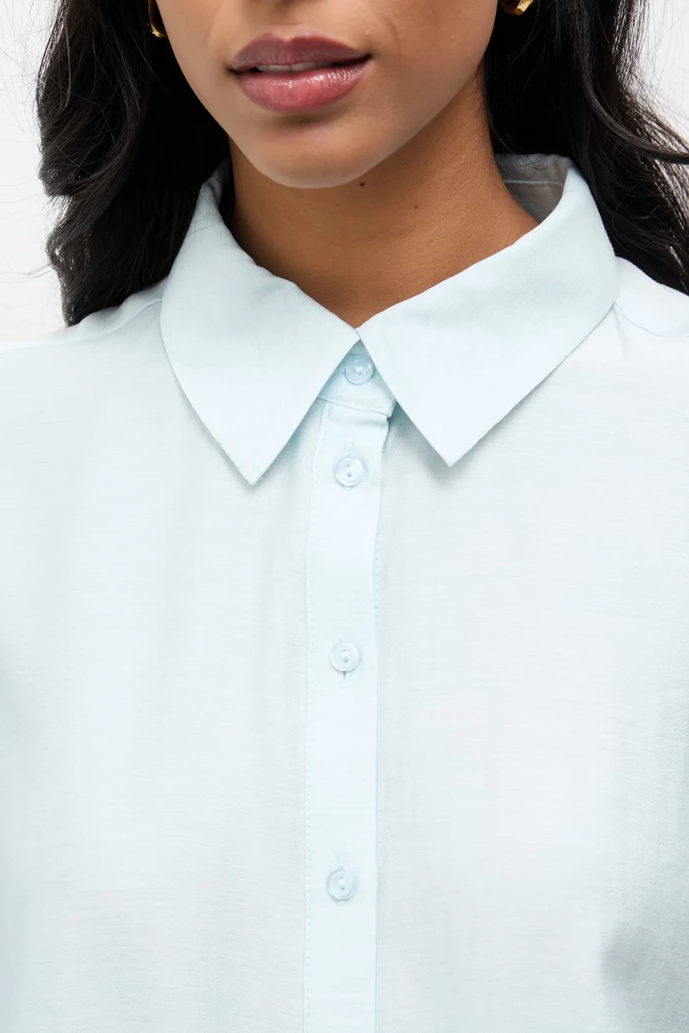 Рубашка из смесовой шерсти - фото 5